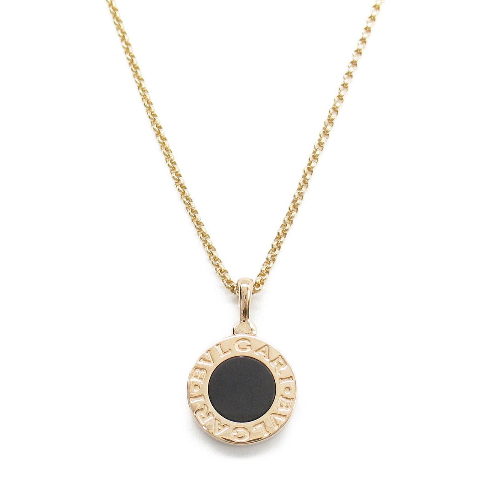 Bvlgari Bvlgari Bulgari Necklace K18Pg (Pink Gold) Onyx Black Size ONE SIZE - 2 Thumbnail