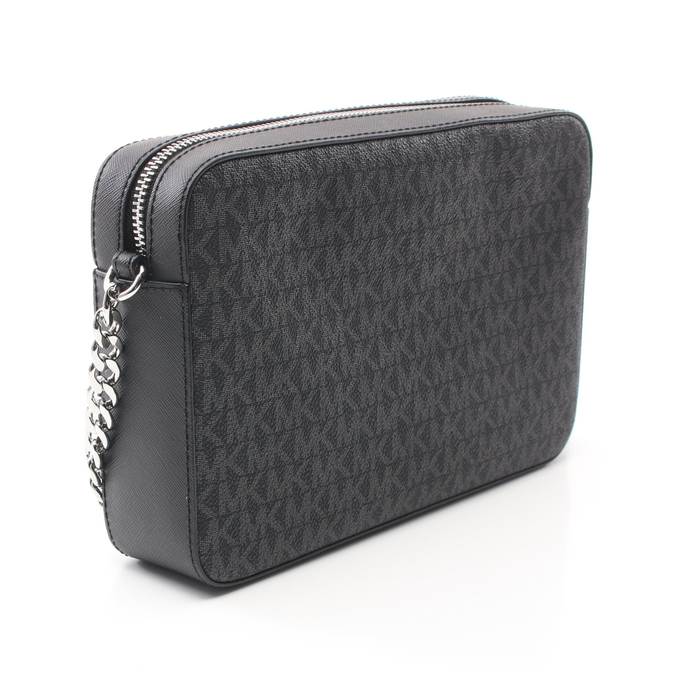 Michael Kors Michael Kors Jet Set Item Items Mk Signature Chain Shoulder Bag Leather Black Size ONE SIZE - 2 Thumbnail