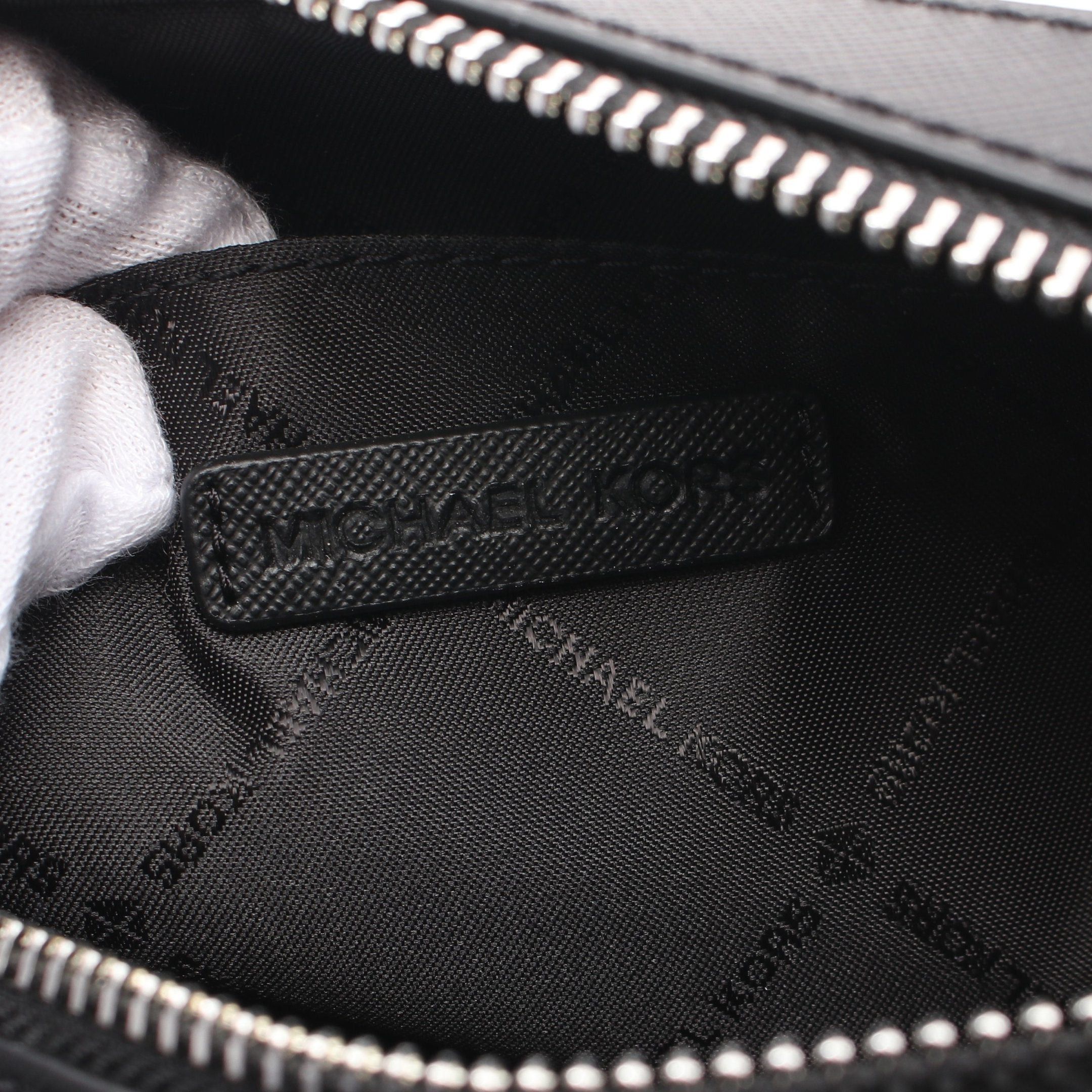 Michael Kors Michael Kors Jet Set Item Items Mk Signature Chain Shoulder Bag Leather Black Size ONE SIZE - 4 Thumbnail