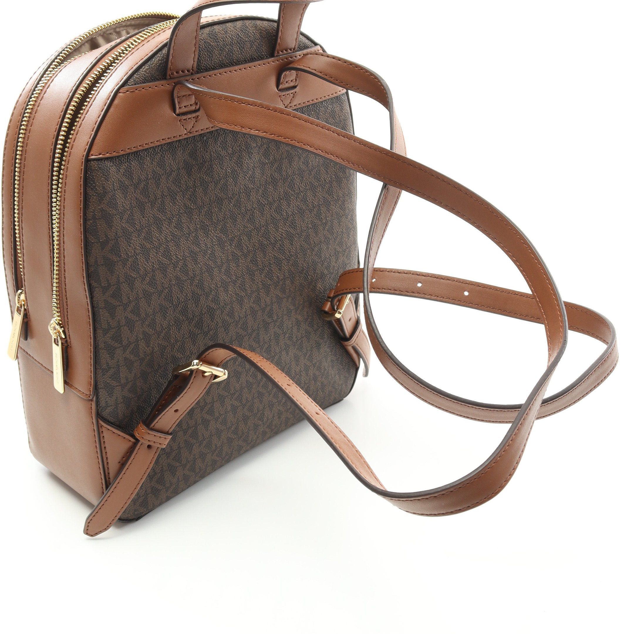Michael Kors Michael Kors Jaycee Backpack Rucksack Leather Dark Brown Size ONE SIZE - 5 Thumbnail