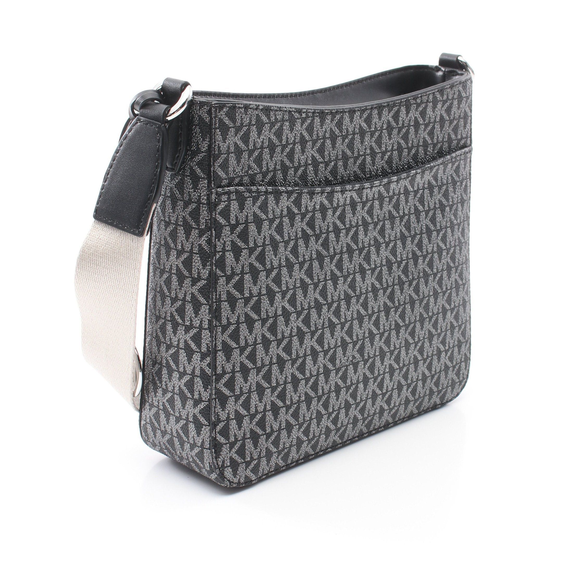 Michael Kors Michael Kors Jet Set Travel Small Shoulder Bag Leather Black Silver Size ONE SIZE - 2 Thumbnail