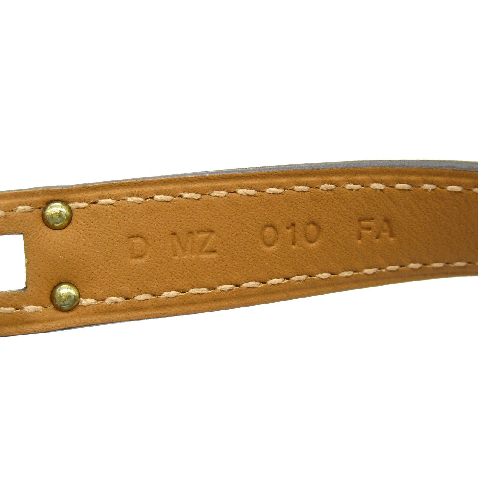 Hermes Hermes Kelly Double Tour Etoupe Bracelet Leather Veau Swift Gray D Stamp Size ONE SIZE - 4 Thumbnail