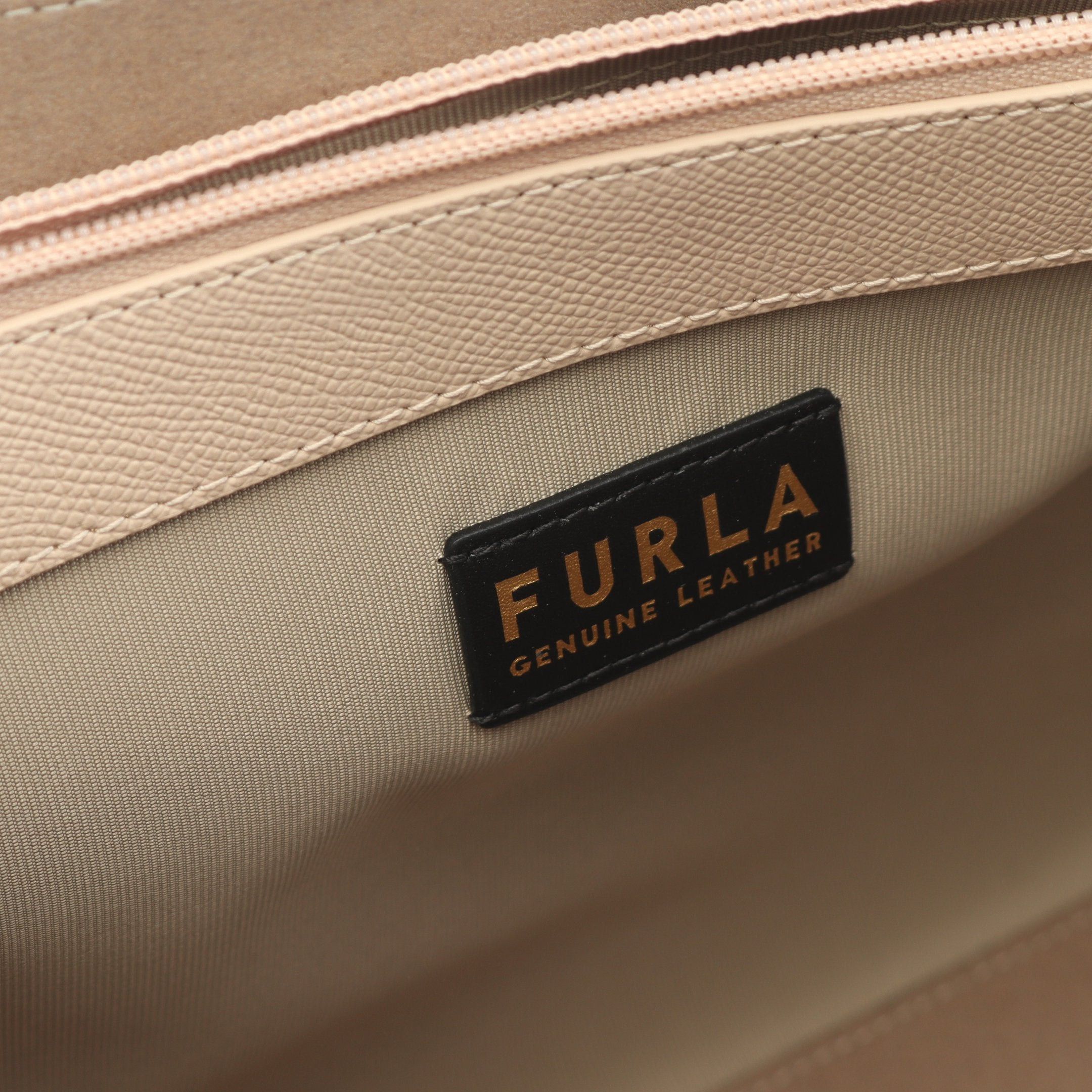 Furla Furla Classic Handbag Tote Bag Leather Light Pink Size ONE SIZE - 4 Thumbnail