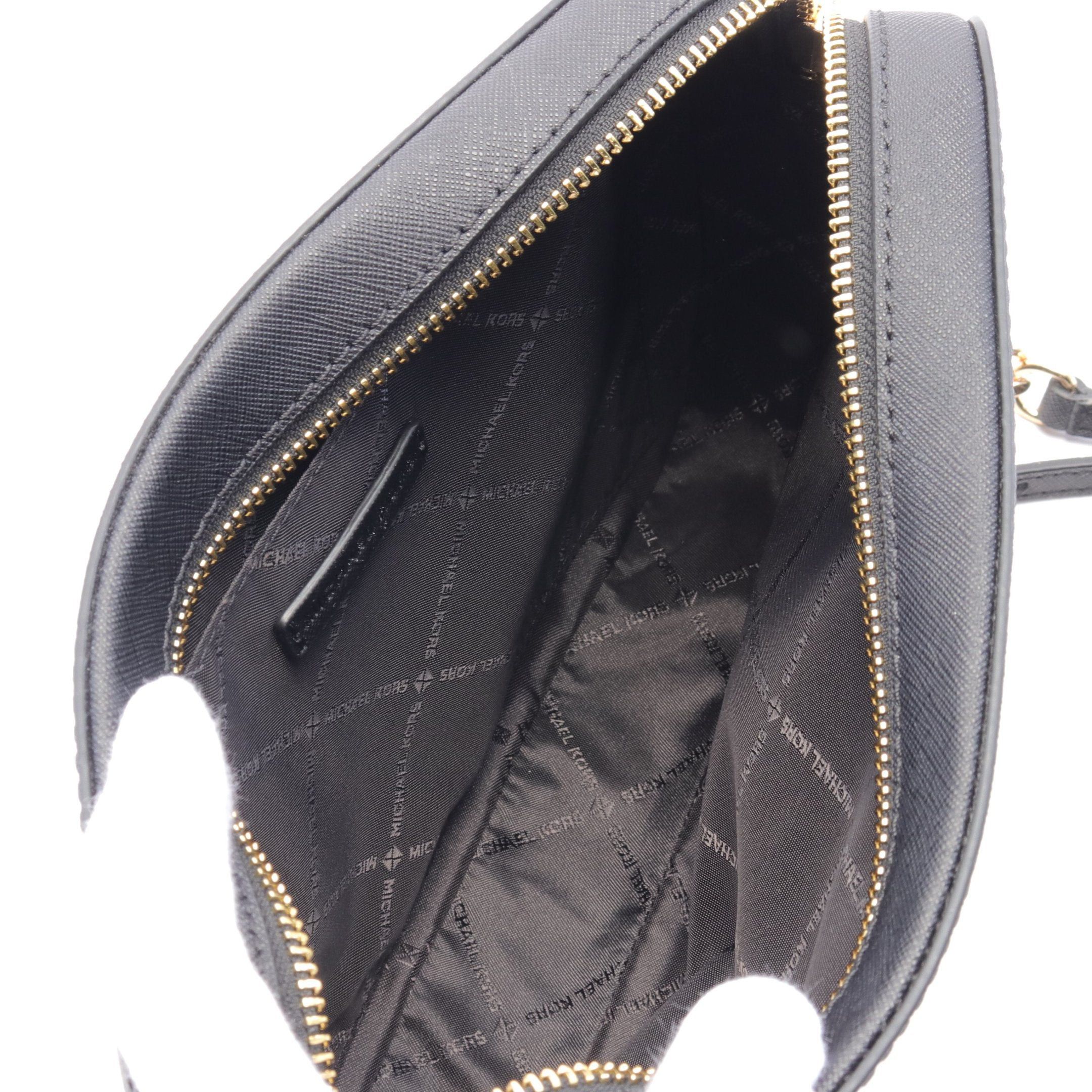 Michael Kors Michael Kors Jet Set Lg Ew Cross Body Chain Shoulder Bag Leather Black Size ONE SIZE - 3 Thumbnail