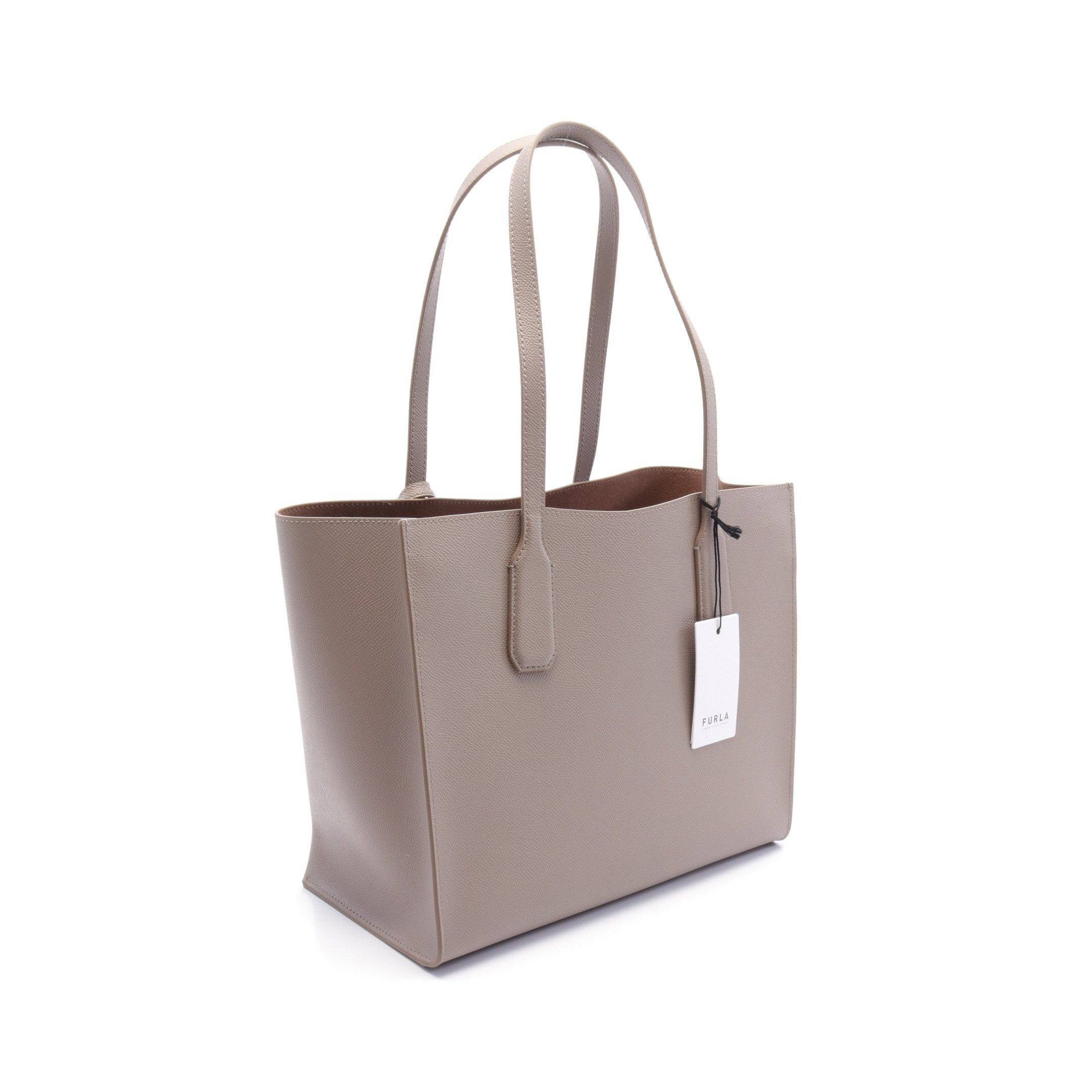 Furla Furla Classic Shoulder Bag Tote Leather Gray Brown Size ONE SIZE - 2 Thumbnail