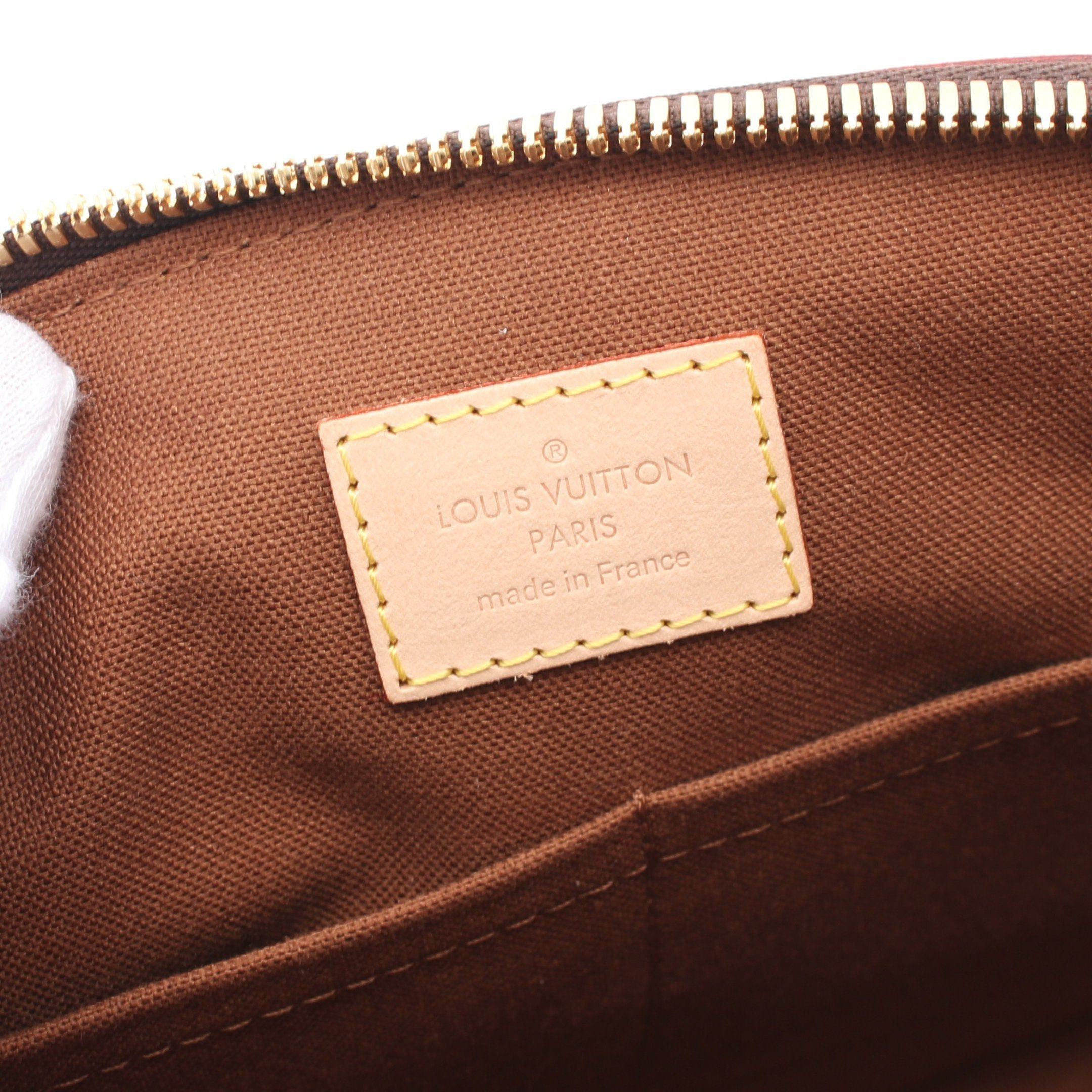Louis Vuitton Louis Vuitton Tivoli Pm Monogram Handbag Leather Brown Size ONE SIZE - 4 Thumbnail