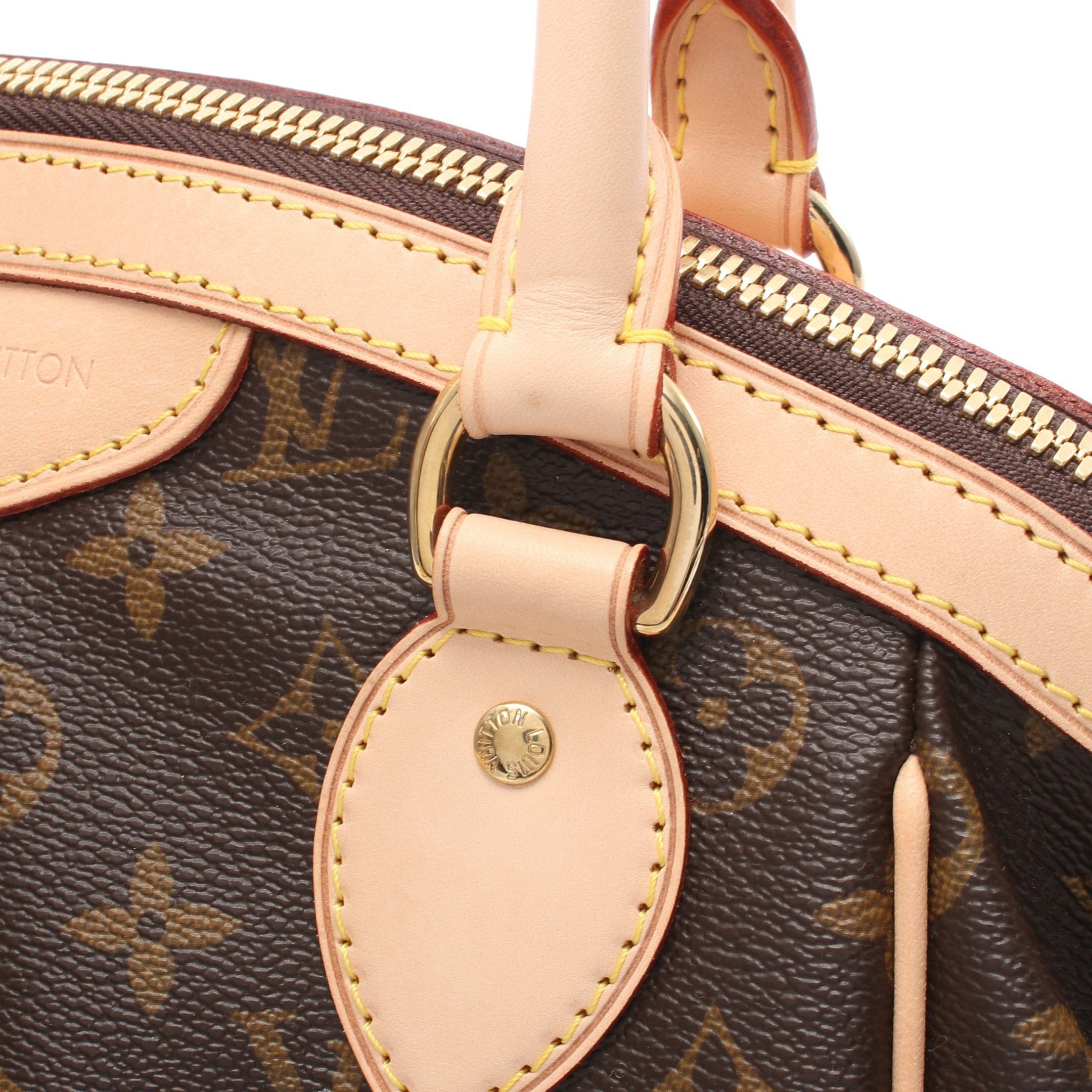 Louis Vuitton Louis Vuitton Tivoli Pm Monogram Handbag Leather Brown Size ONE SIZE - 6 Thumbnail
