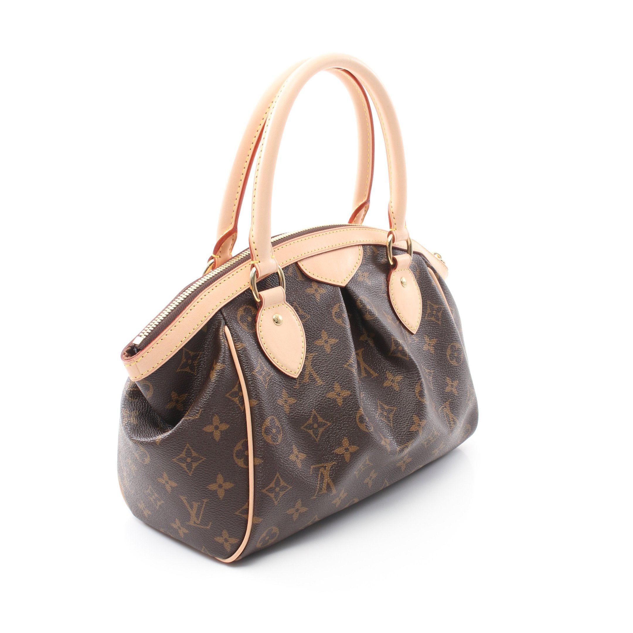 Louis Vuitton Louis Vuitton Tivoli Pm Monogram Handbag Leather Brown Size ONE SIZE - 2 Thumbnail