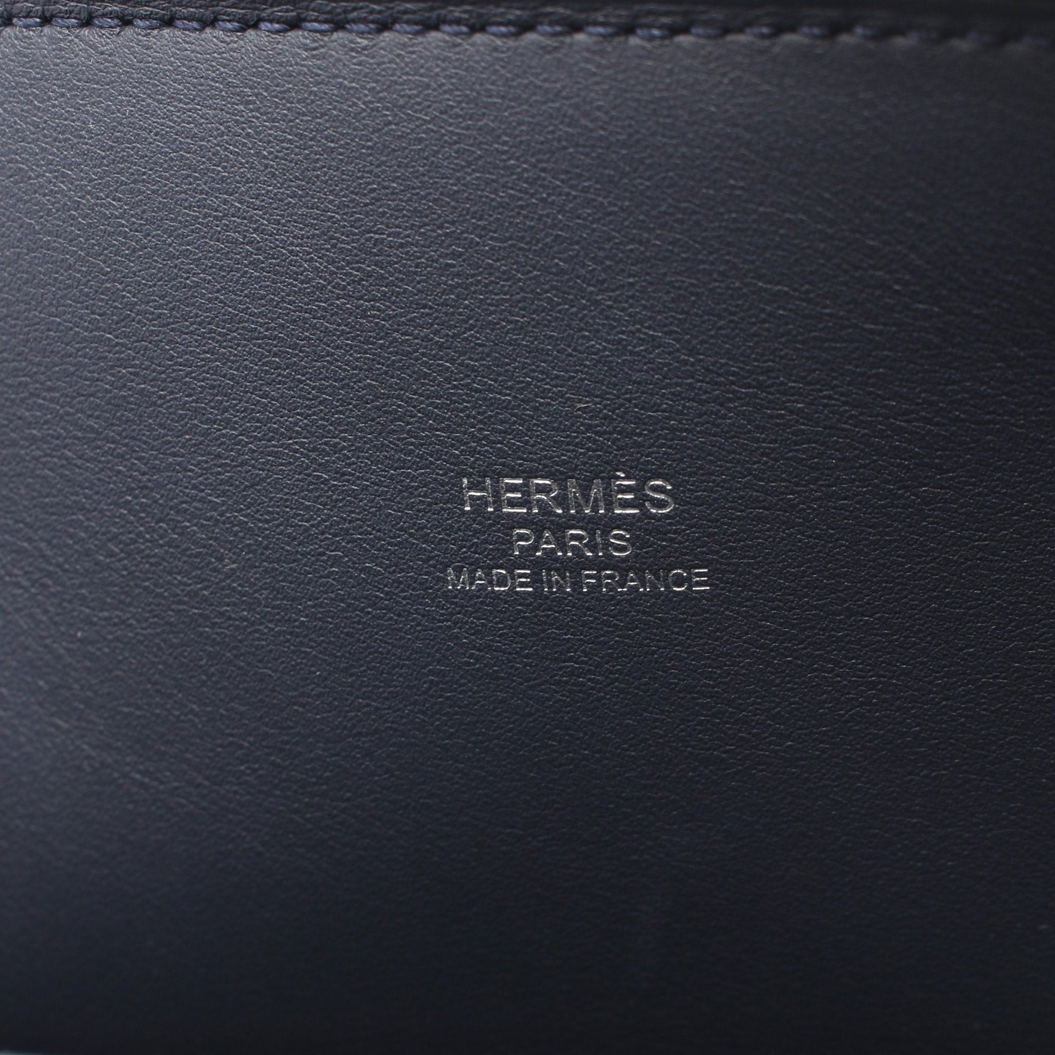 Hermes Hermes Bolide 1923 25 Bleu Nui Handbag Evercolor Navy Silver Hardware B Stamp Size ONE SIZE - 4 Thumbnail