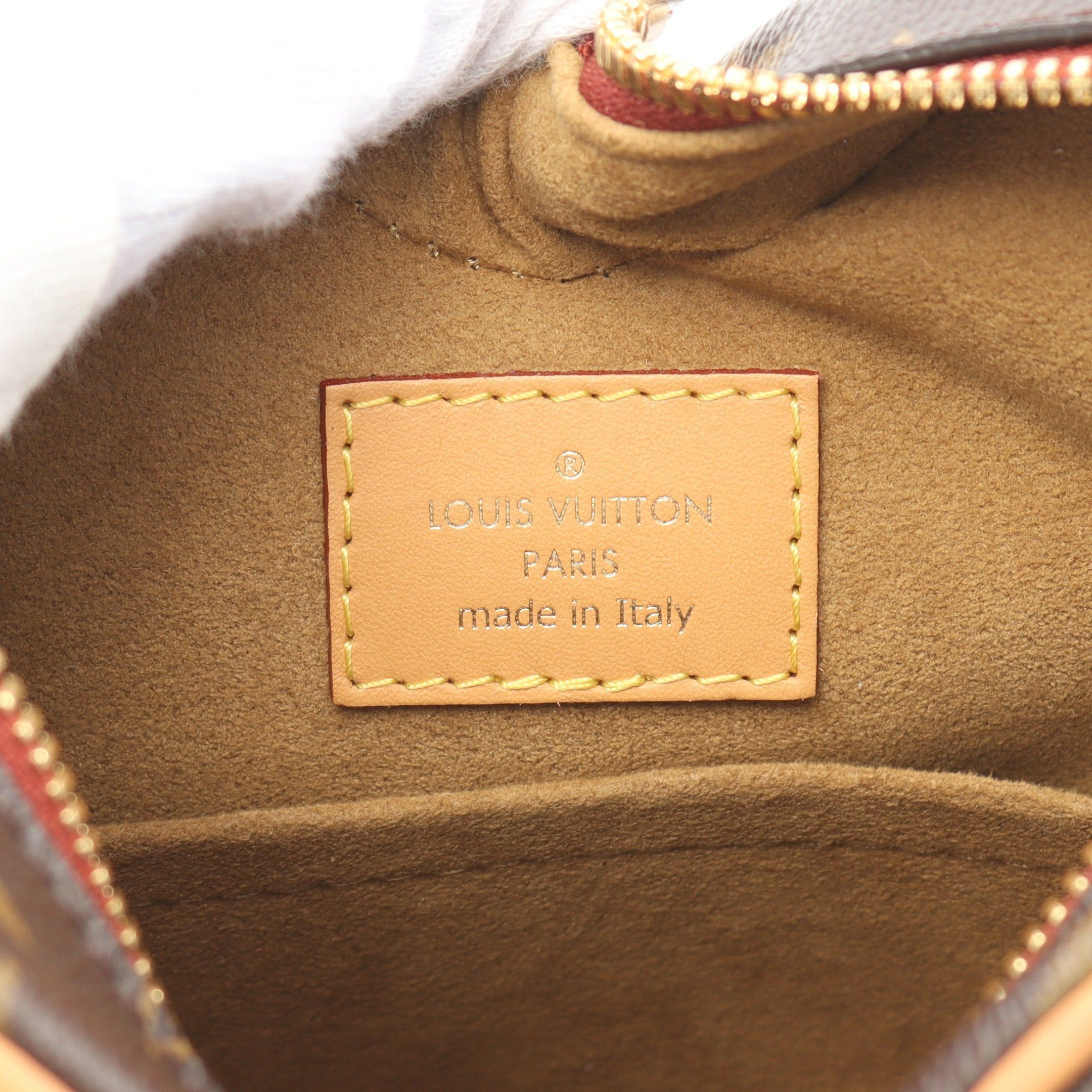 Louis Vuitton Louis Vuitton Sack Cool Monogram Shoulder Bag Leather Brown Heart Size ONE SIZE - 4 Thumbnail