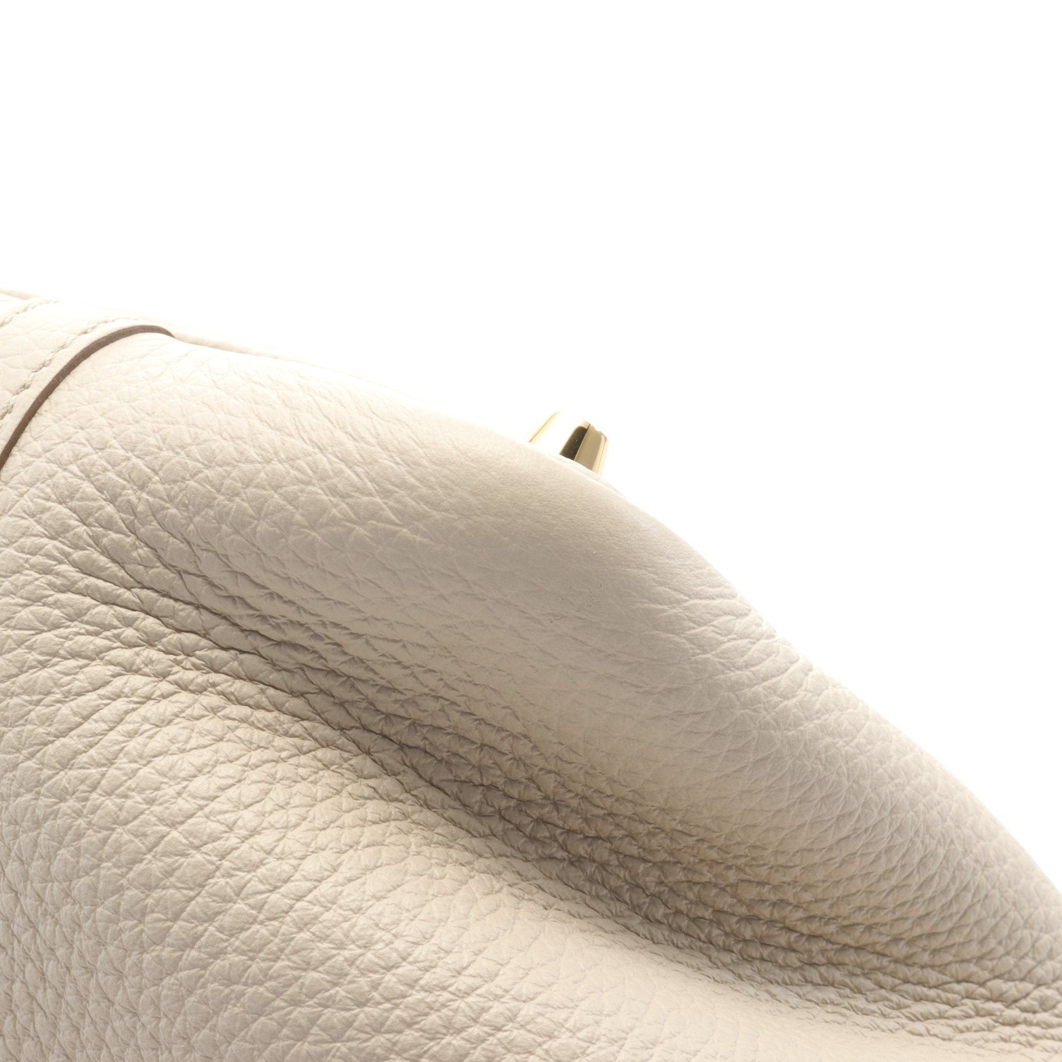 Hermes Hermes Picotan Lock Pm Betton Handbag Clemence Leather Ivory Gold Hardware U Stamp Size ONE SIZE - 7 Thumbnail