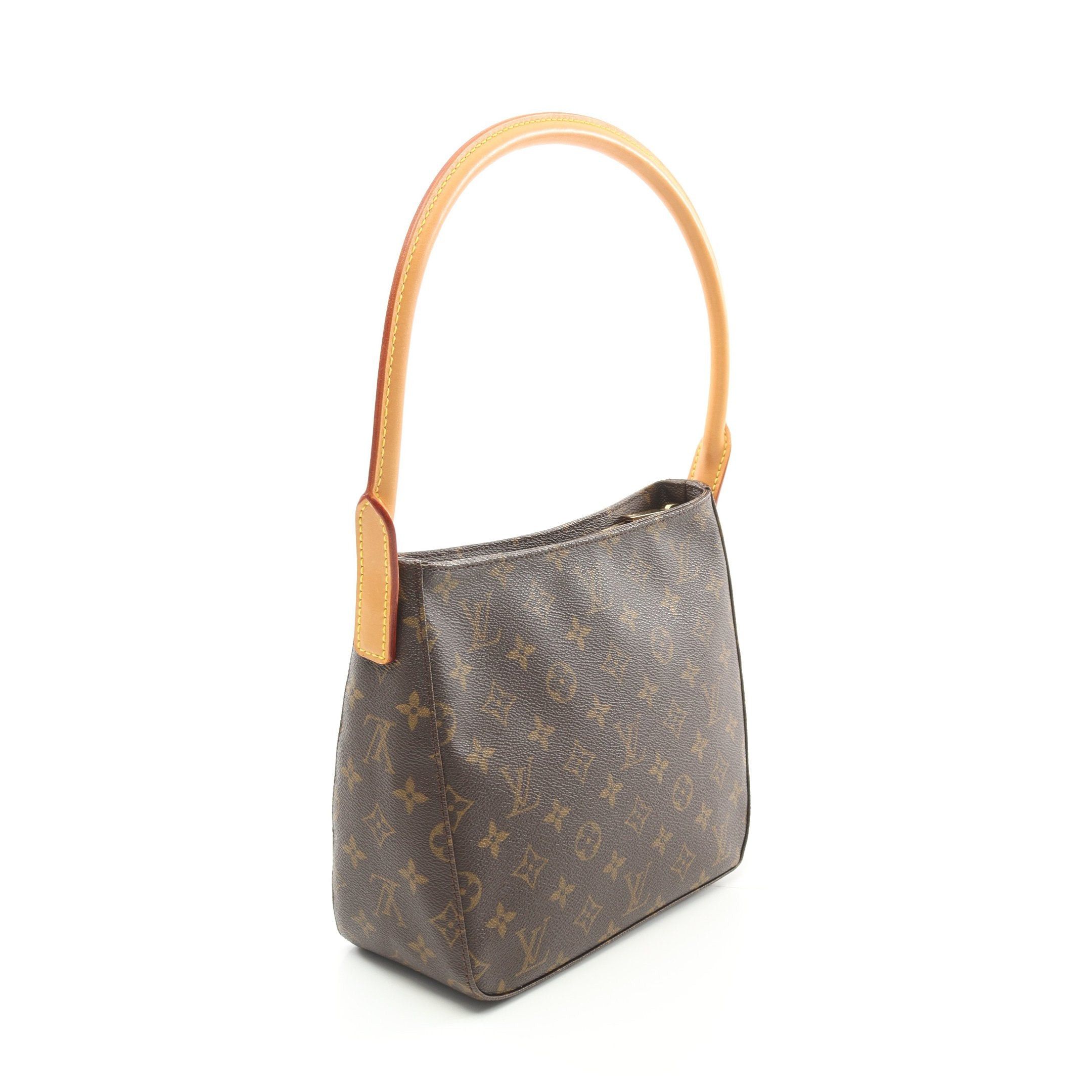 Louis Vuitton Louis Vuitton Looping Mm Monogram Shoulder Bag Leather Brown Size ONE SIZE - 2 Thumbnail