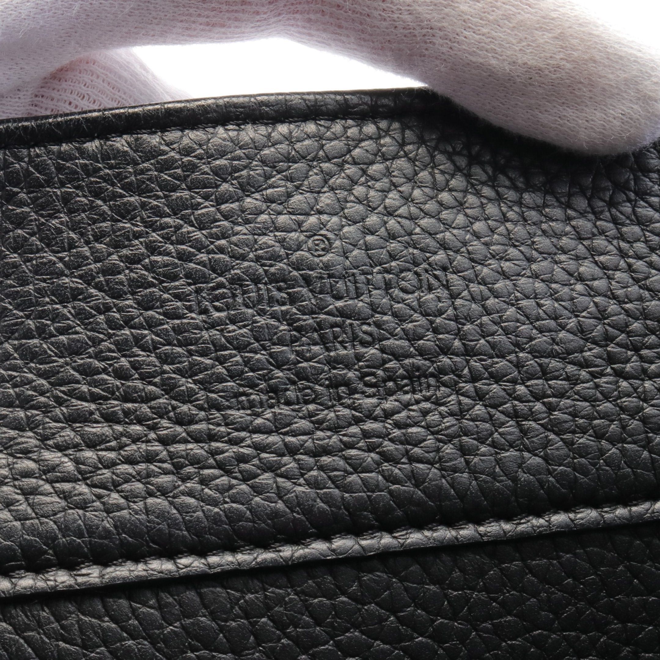 Louis Vuitton Louis Vuitton Hippopotamus Voyage Noir Shoulder Bag Tote Leather Black Size ONE SIZE - 4 Thumbnail