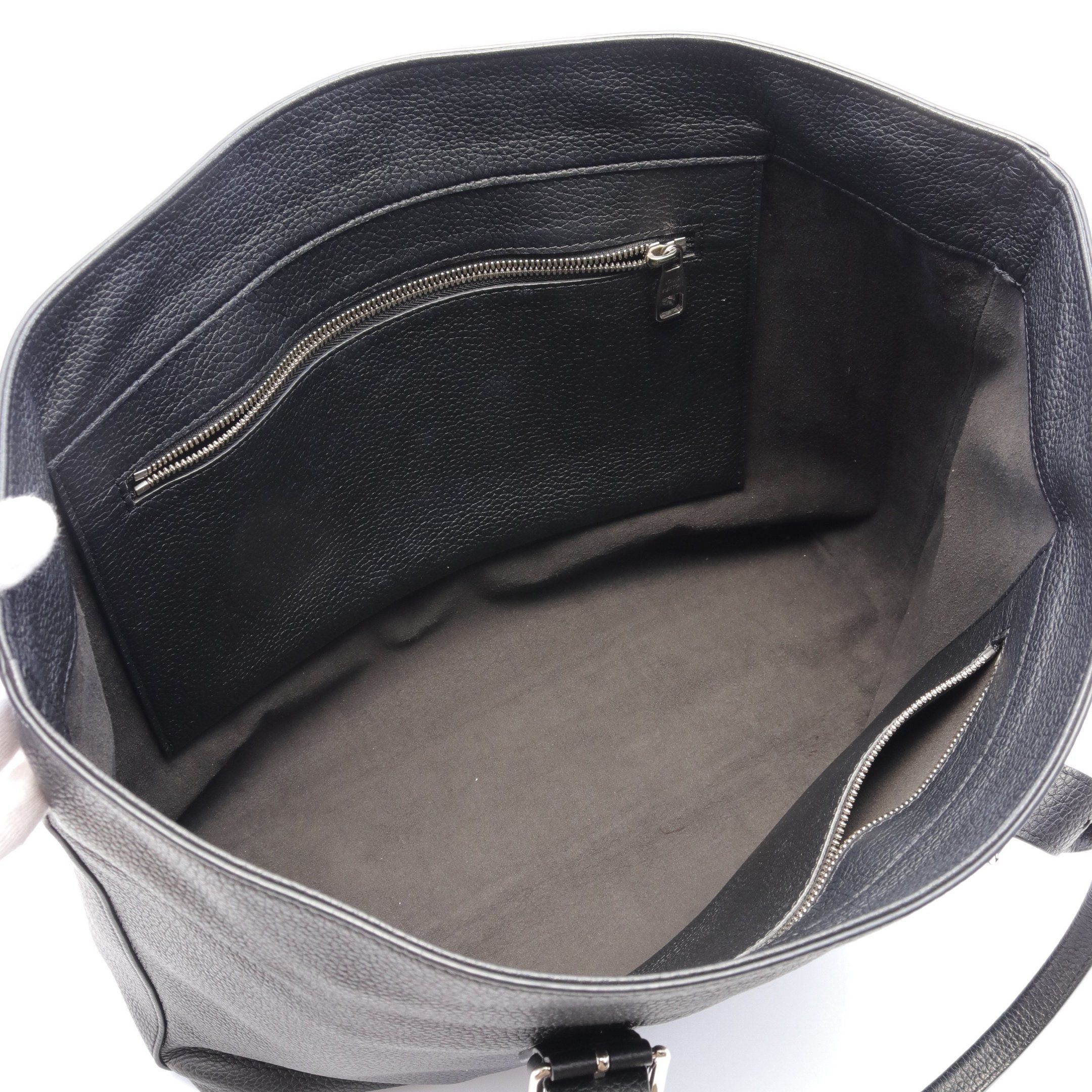 Louis Vuitton Louis Vuitton Hippopotamus Voyage Noir Shoulder Bag Tote Leather Black Size ONE SIZE - 3 Thumbnail