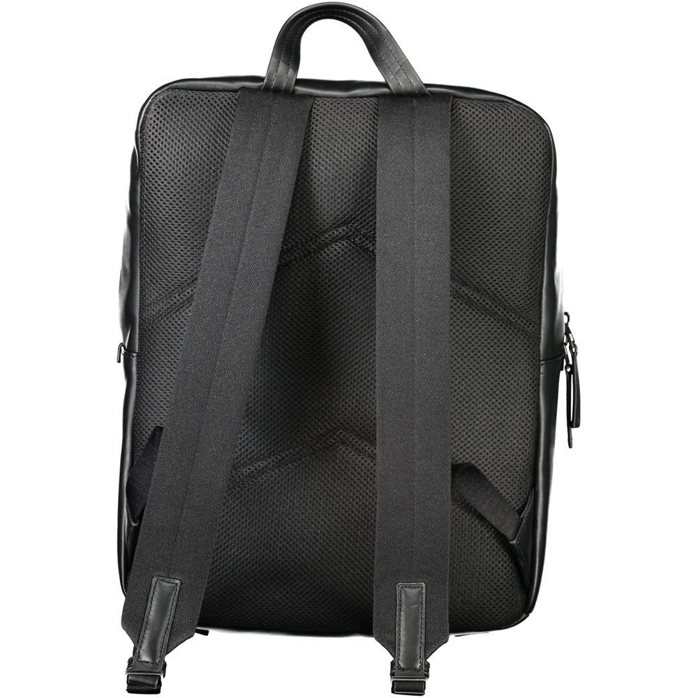 Calvin Klein Black Polyethylene Men's Backpack Size ONE SIZE - 2 Thumbnail