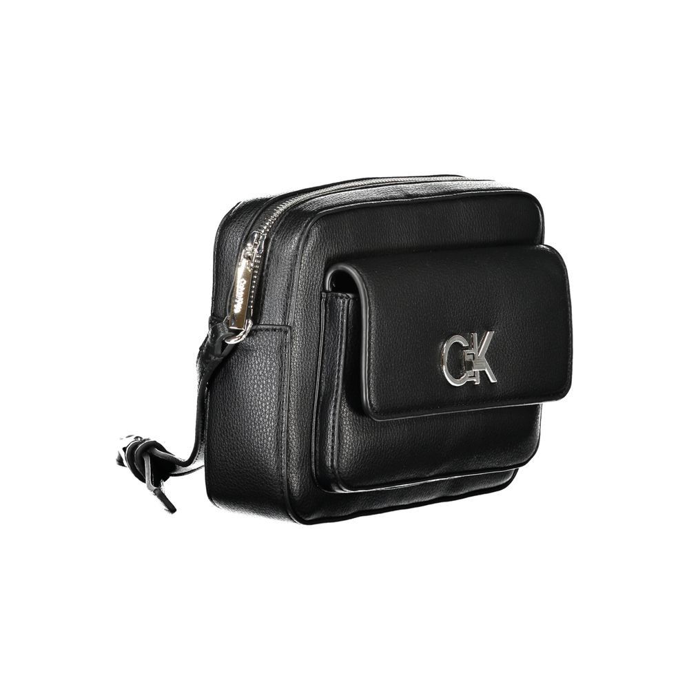 Calvin Klein Black Polyethylene Women's Handbag Size ONE SIZE - 3 Thumbnail