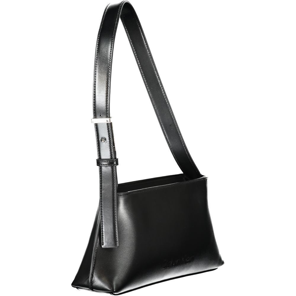 Calvin Klein Black Polyester Women's Handbag Size ONE SIZE - 3 Thumbnail
