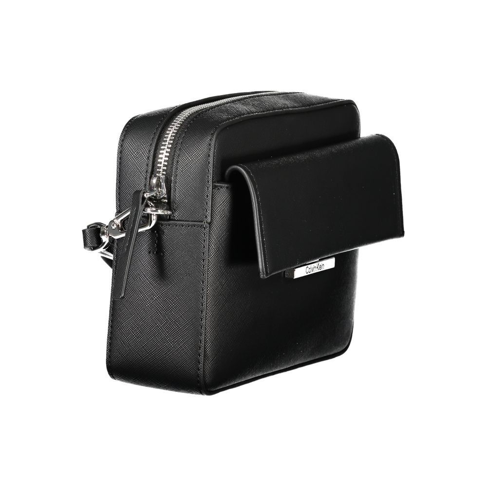 Calvin Klein Black Polyethylene Women's Handbag Size ONE SIZE - 3 Thumbnail