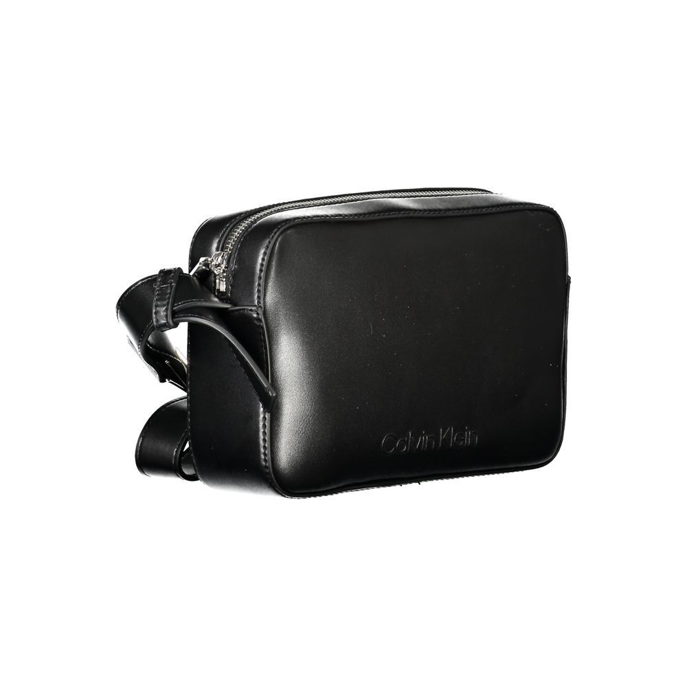 Calvin Klein Black Polyester Women's Handbag Size ONE SIZE - 3 Thumbnail