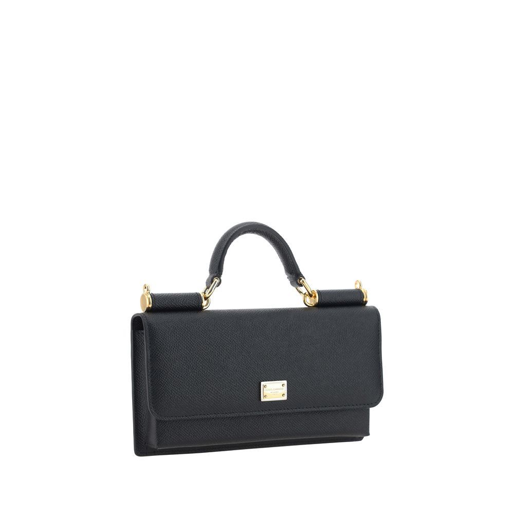 Dolce & Gabbana Micro Sicily Shoulder Women's Bag Size ONE SIZE - 2 Thumbnail