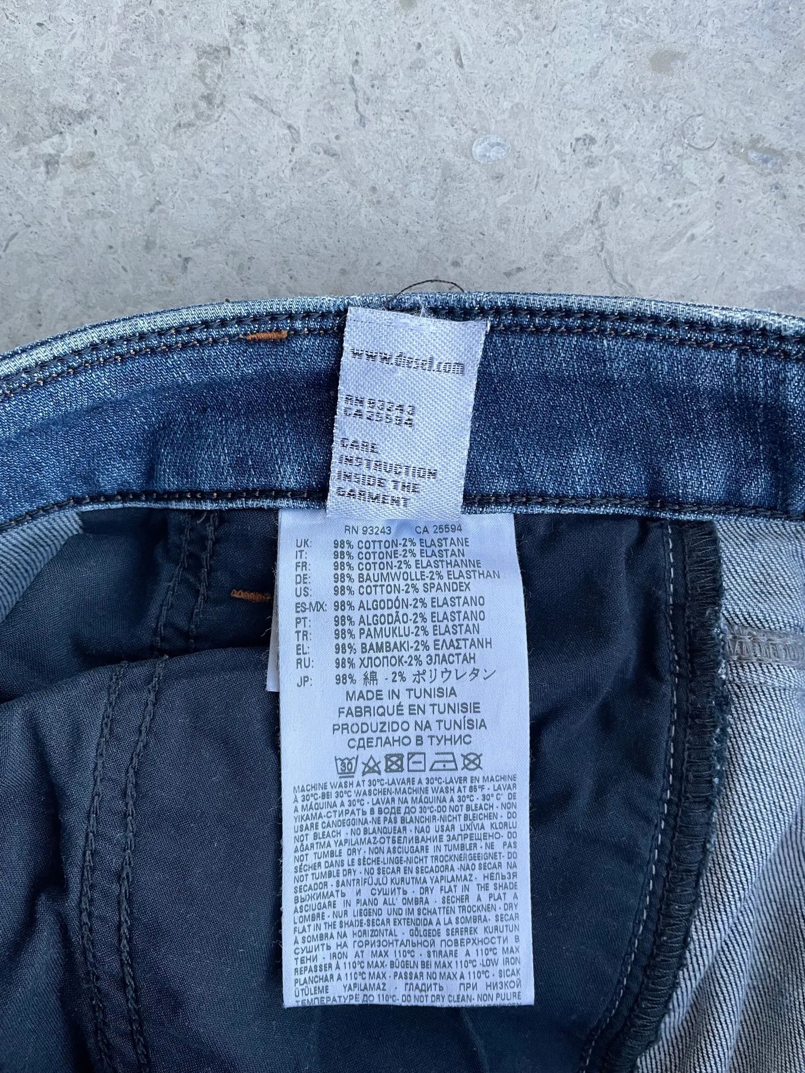 Diesel Diesel Jeans Size 29" - 3 Thumbnail