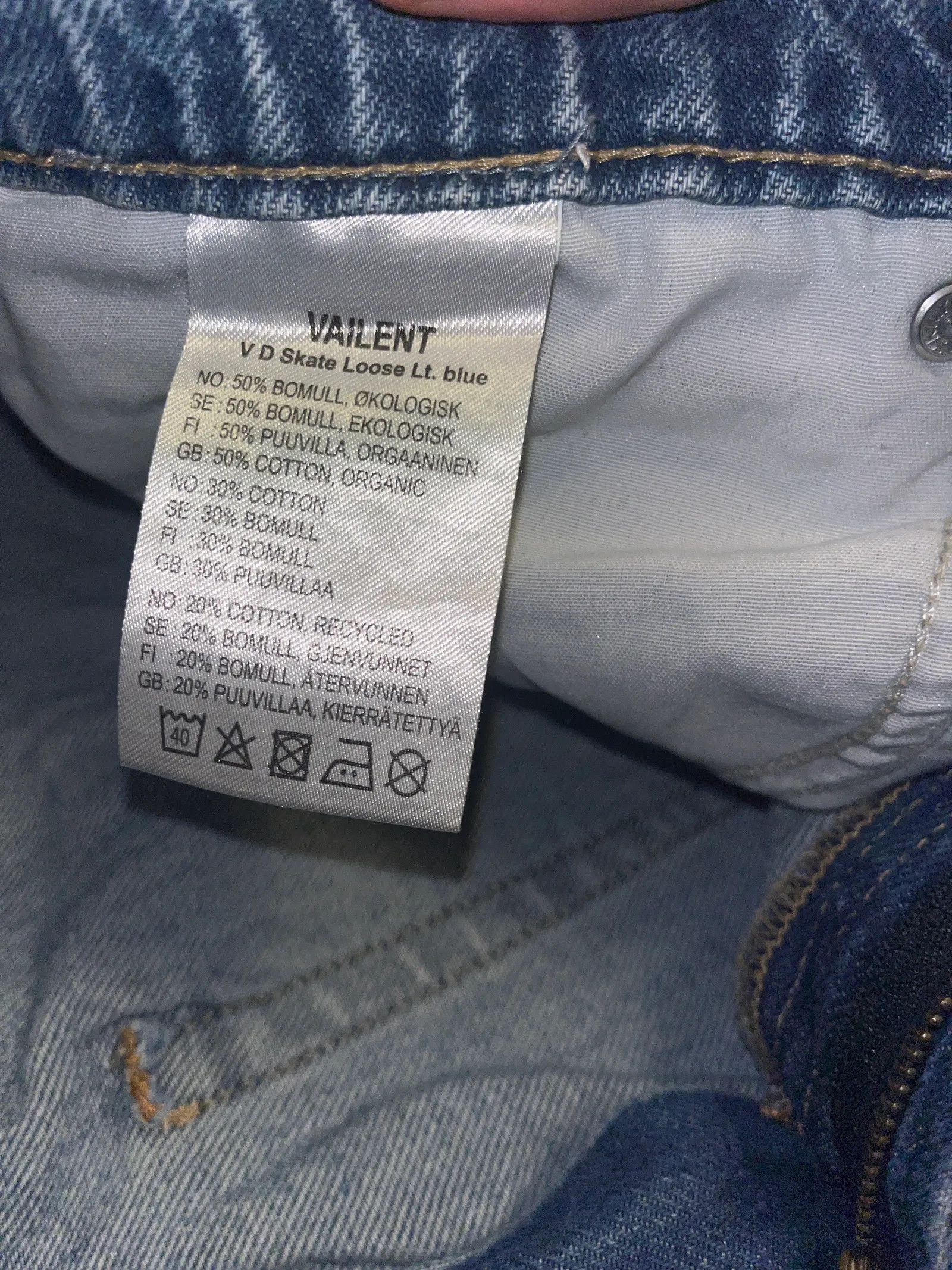 Vailent Vailent VD skate loose Jeans Size 30" / US 8 / IT 44 - 2 Thumbnail
