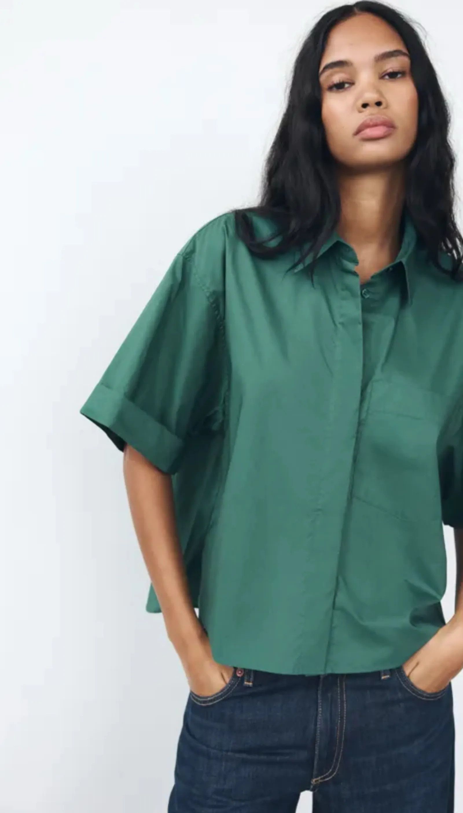 Zara Zara Shirt Size L / US 10 / IT 46 - 3 Thumbnail
