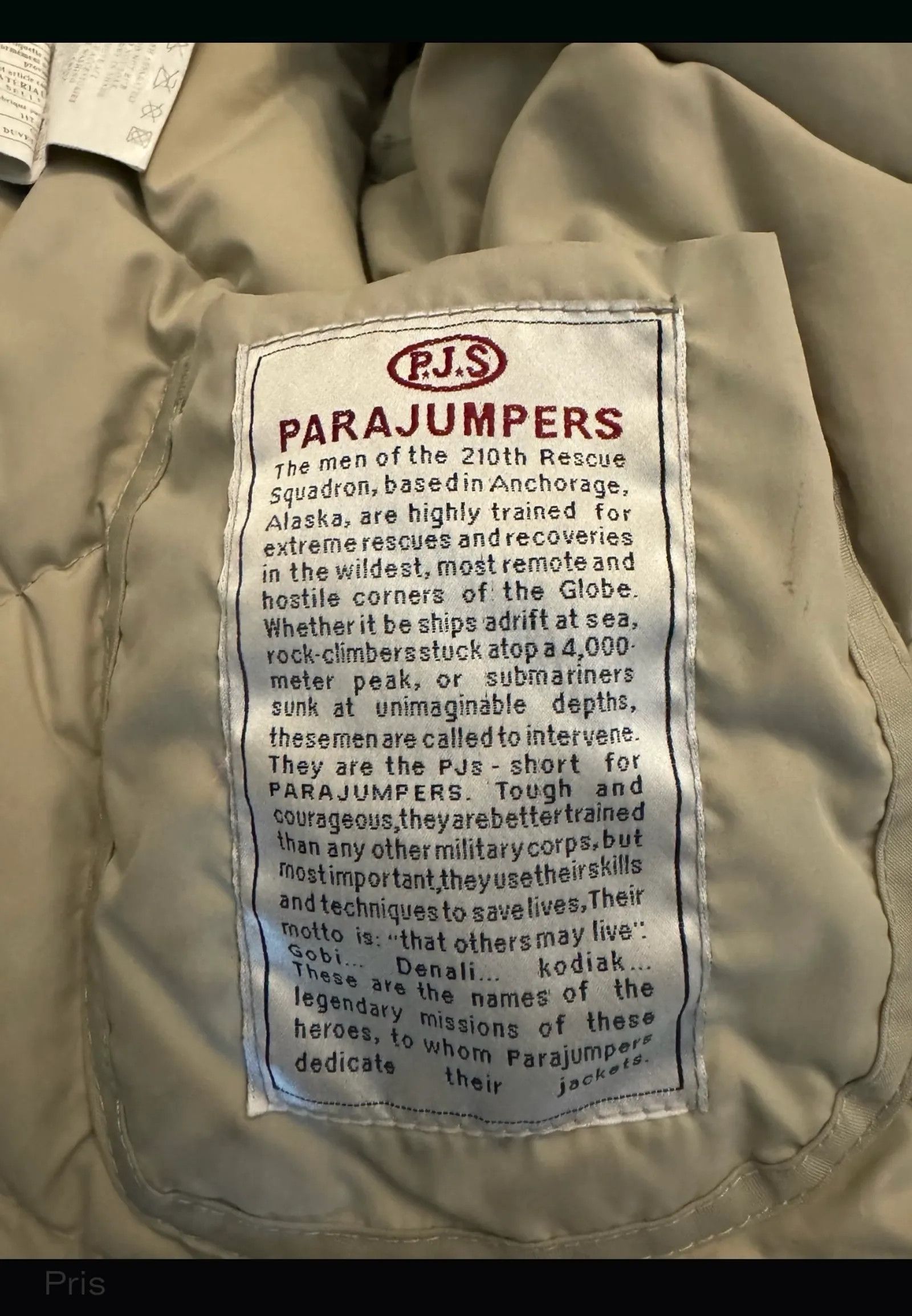Parajumpers Parajumpers Slim modell Jacket Size S / US 4 / IT 40 - 3 Thumbnail