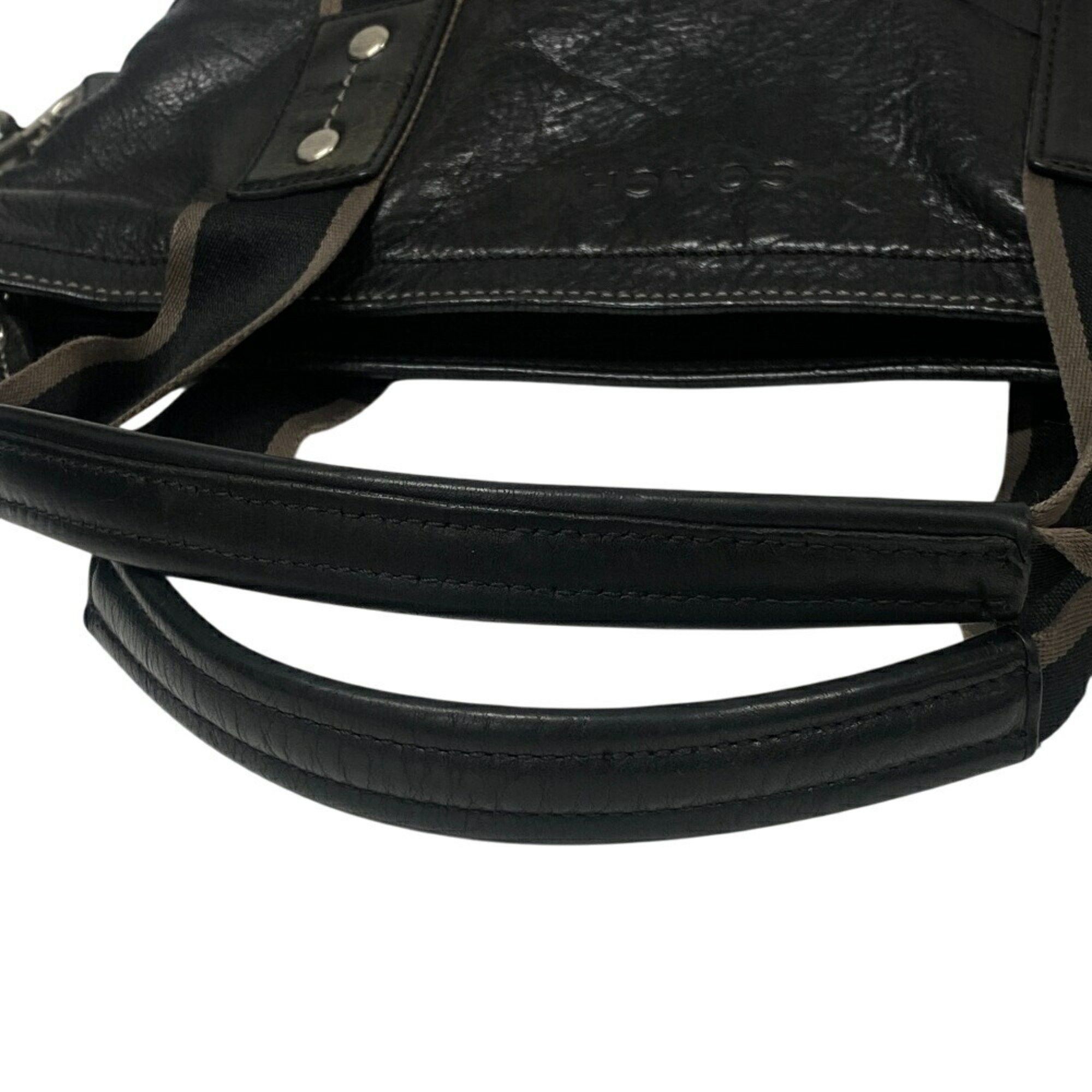 Coach COACH F70558 Shoulder Heritage Web Tote Bag Brown Men's Size ONE SIZE - 5 Thumbnail
