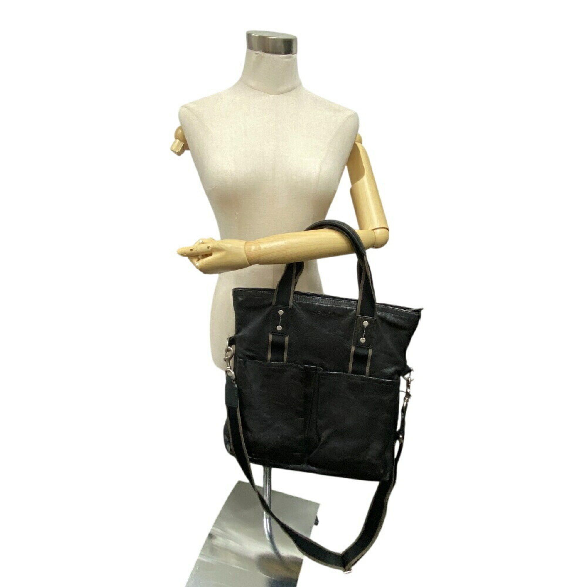 Coach COACH F70558 Shoulder Heritage Web Tote Bag Brown Men's Size ONE SIZE - 12 Thumbnail