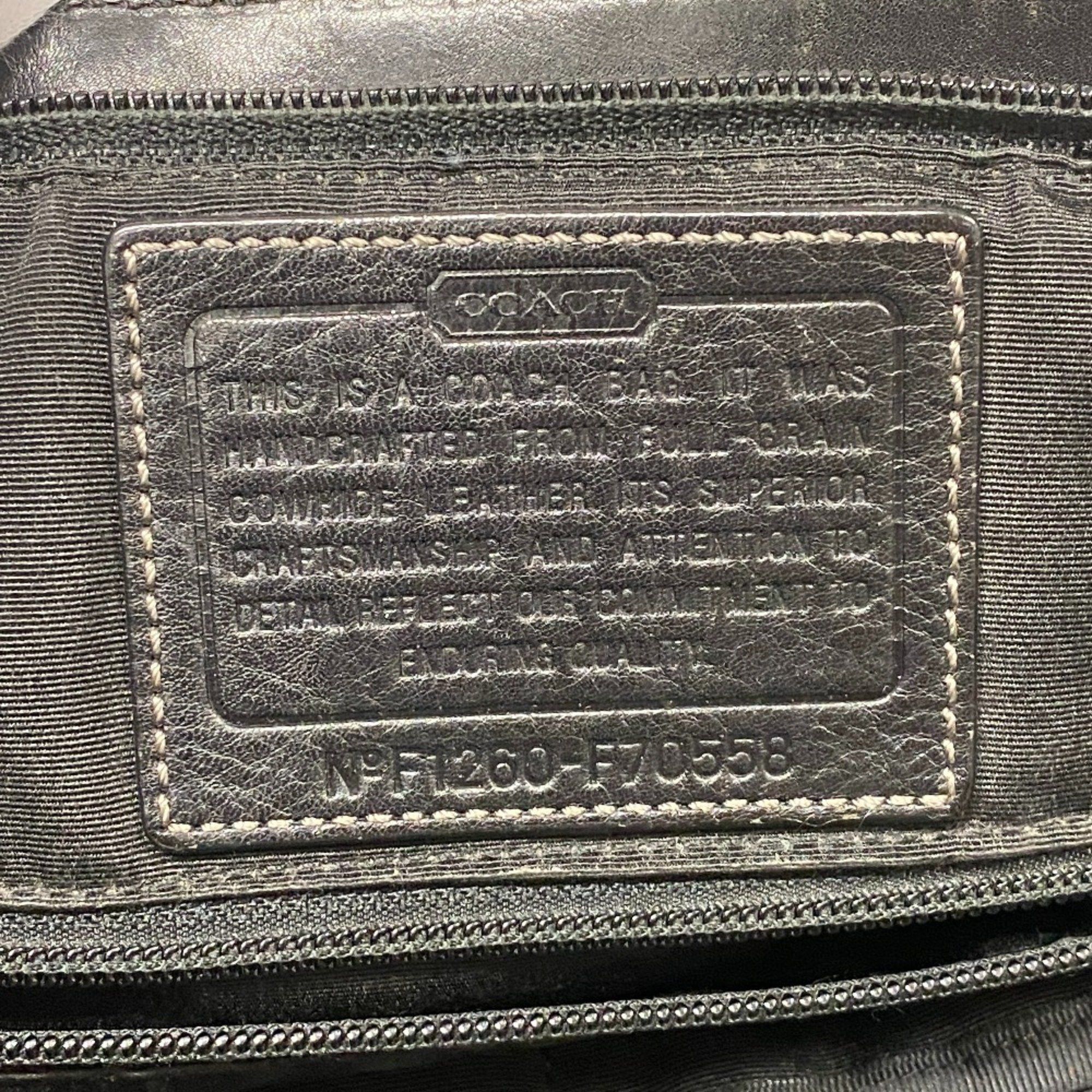 Coach COACH F70558 Shoulder Heritage Web Tote Bag Brown Men's Size ONE SIZE - 11 Thumbnail