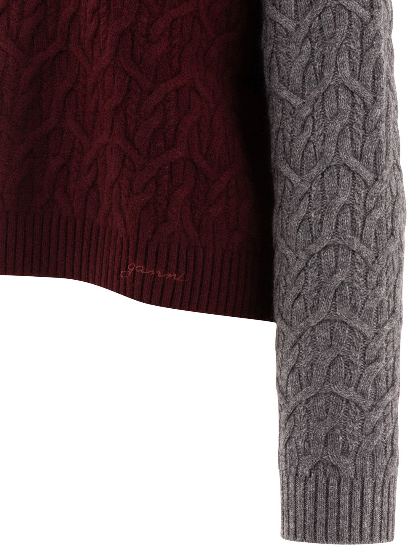 Ganni Bi-Color Crewneck Sweater Size S / US 4 / IT 40 - 4 Thumbnail
