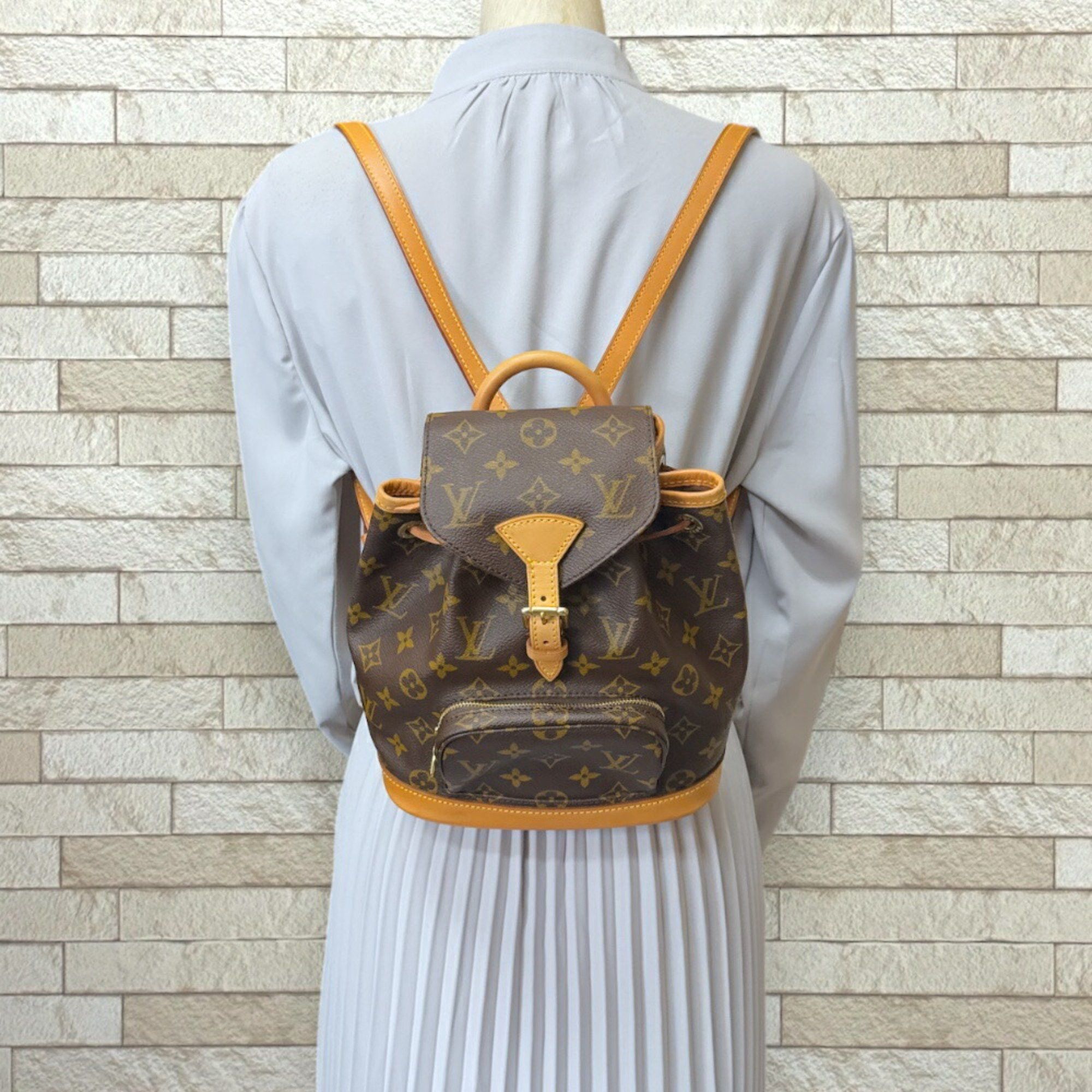 Louis Vuitton Louis Vuitton Montsouris backpack Size ONE SIZE - 11 Thumbnail