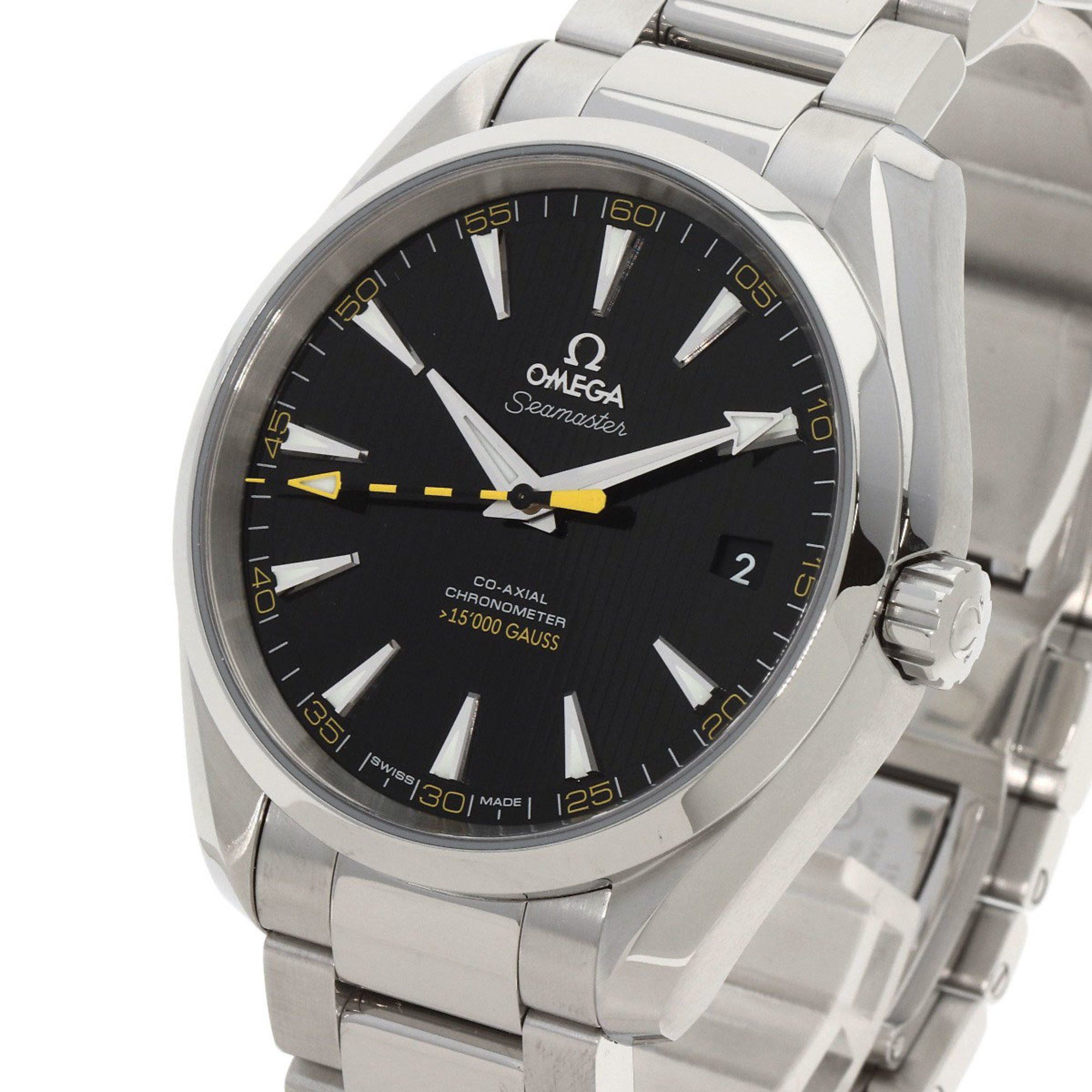Omega Omega 231.10.42.21.01.002 Seamaster Aqua Terra 15000 Gauss Watch Stainless Steel SS Men's Size ONE SIZE - 3 Thumbnail