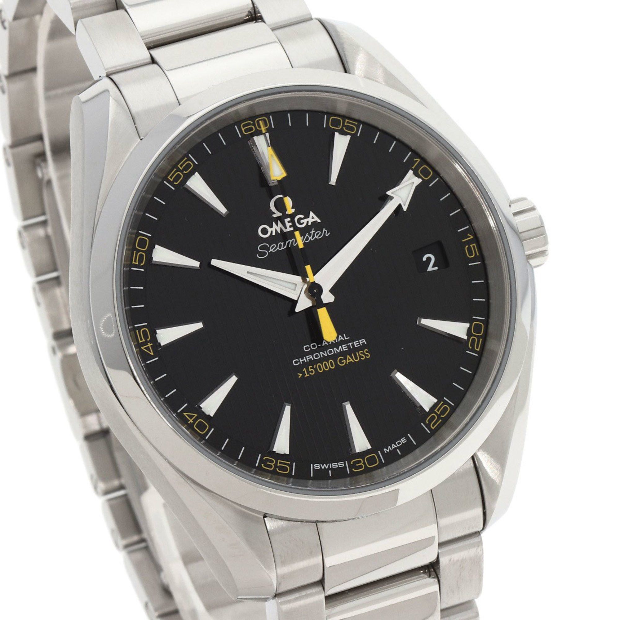 Omega Omega 231.10.42.21.01.002 Seamaster Aqua Terra 15000 Gauss Watch Stainless Steel SS Men's Size ONE SIZE - 4 Thumbnail