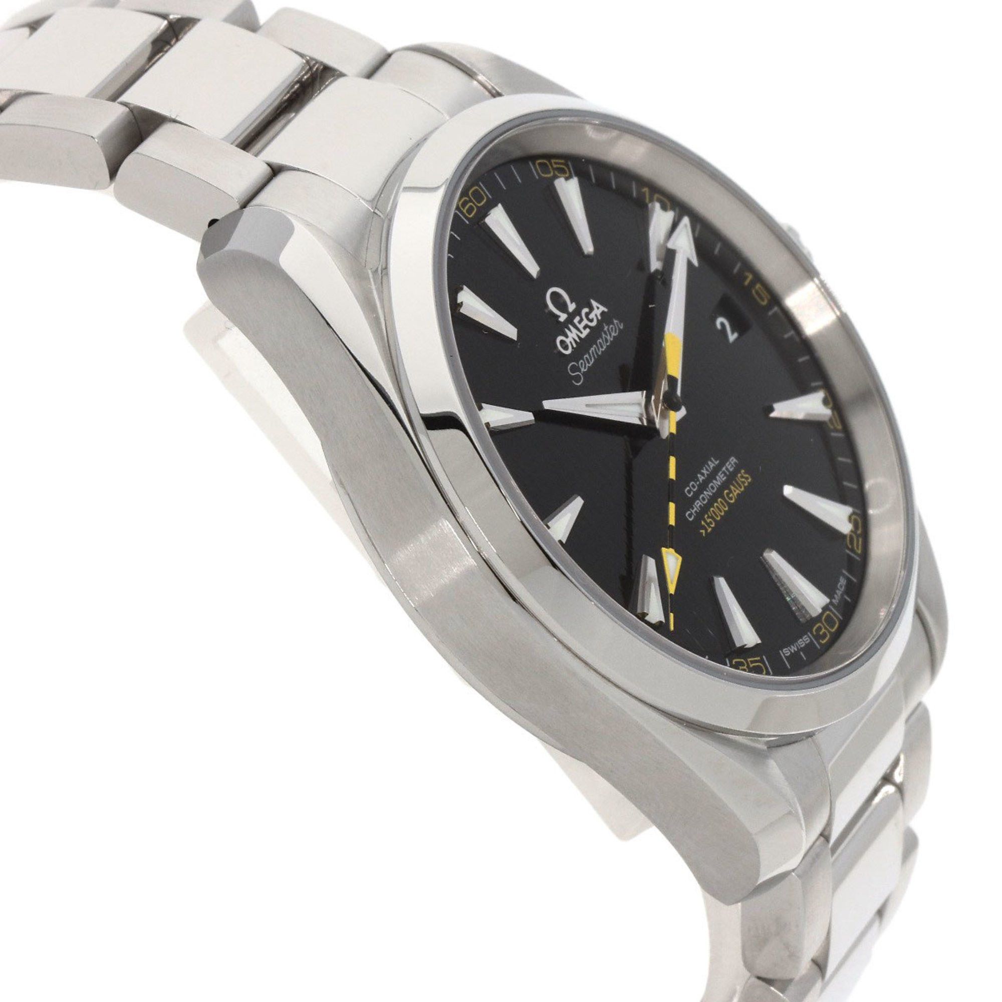 Omega Omega 231.10.42.21.01.002 Seamaster Aqua Terra 15000 Gauss Watch Stainless Steel SS Men's Size ONE SIZE - 6 Thumbnail