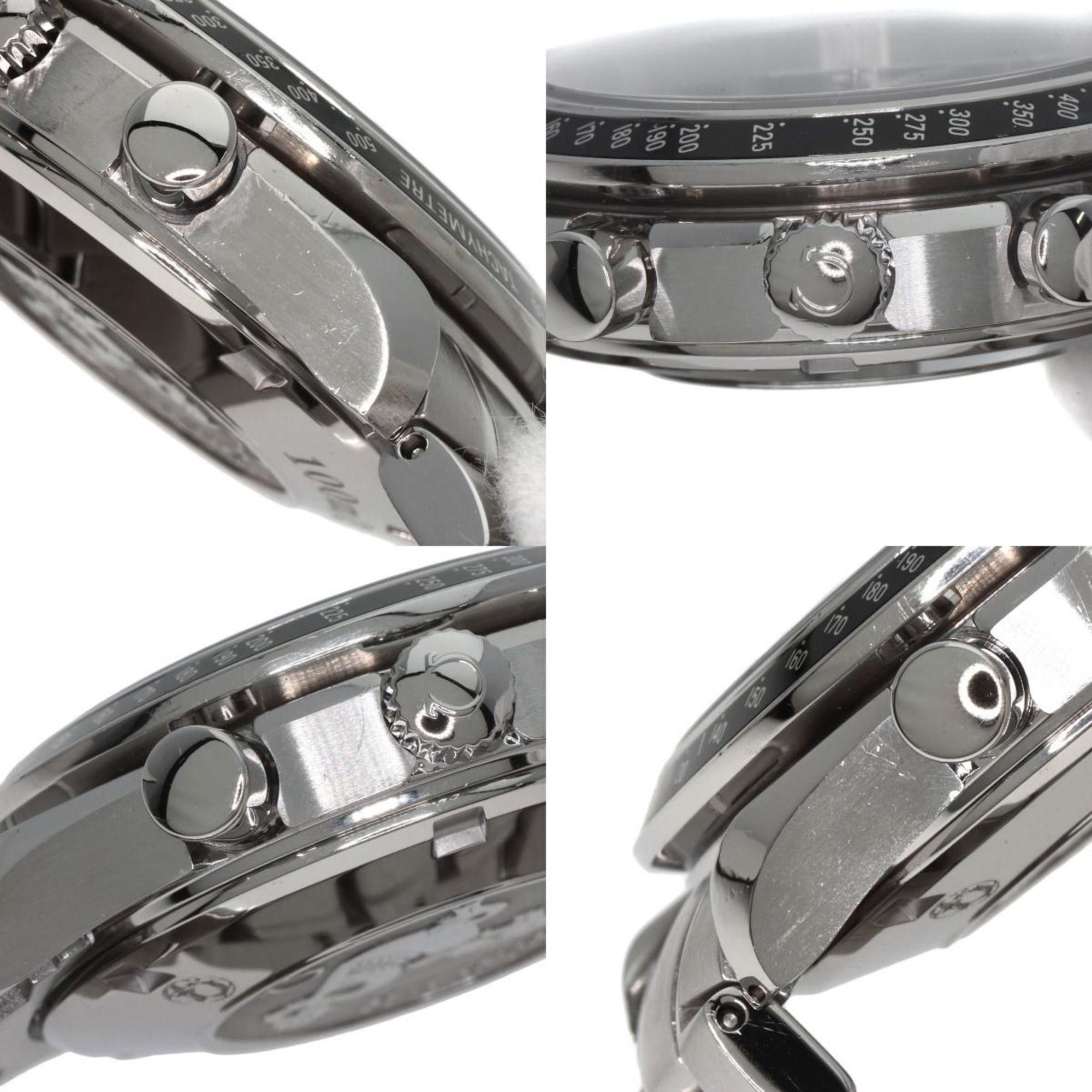 Omega Omega 323.30.40.40.06.001 Speedmaster Date Watch Stainless Steel SS Men's Size ONE SIZE - 6 Thumbnail