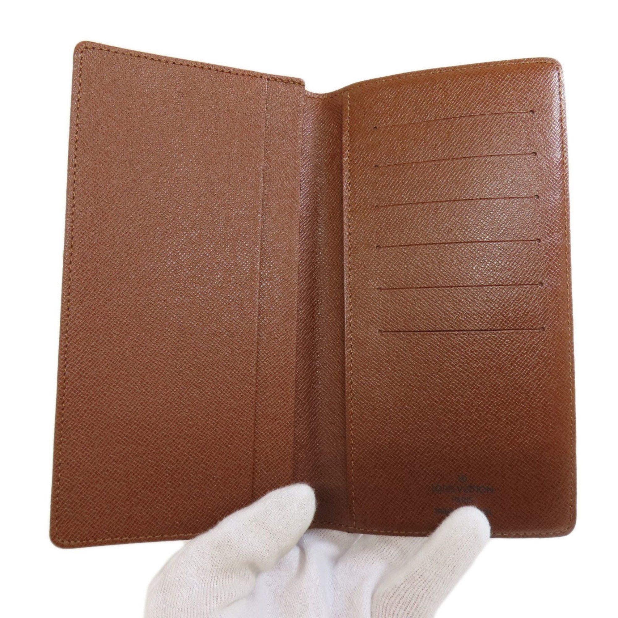 Louis Vuitton Louis Vuitton M60825 Porte Carte Credit Long Wallet Monogram Canvas Men's Size ONE SIZE - 4 Thumbnail