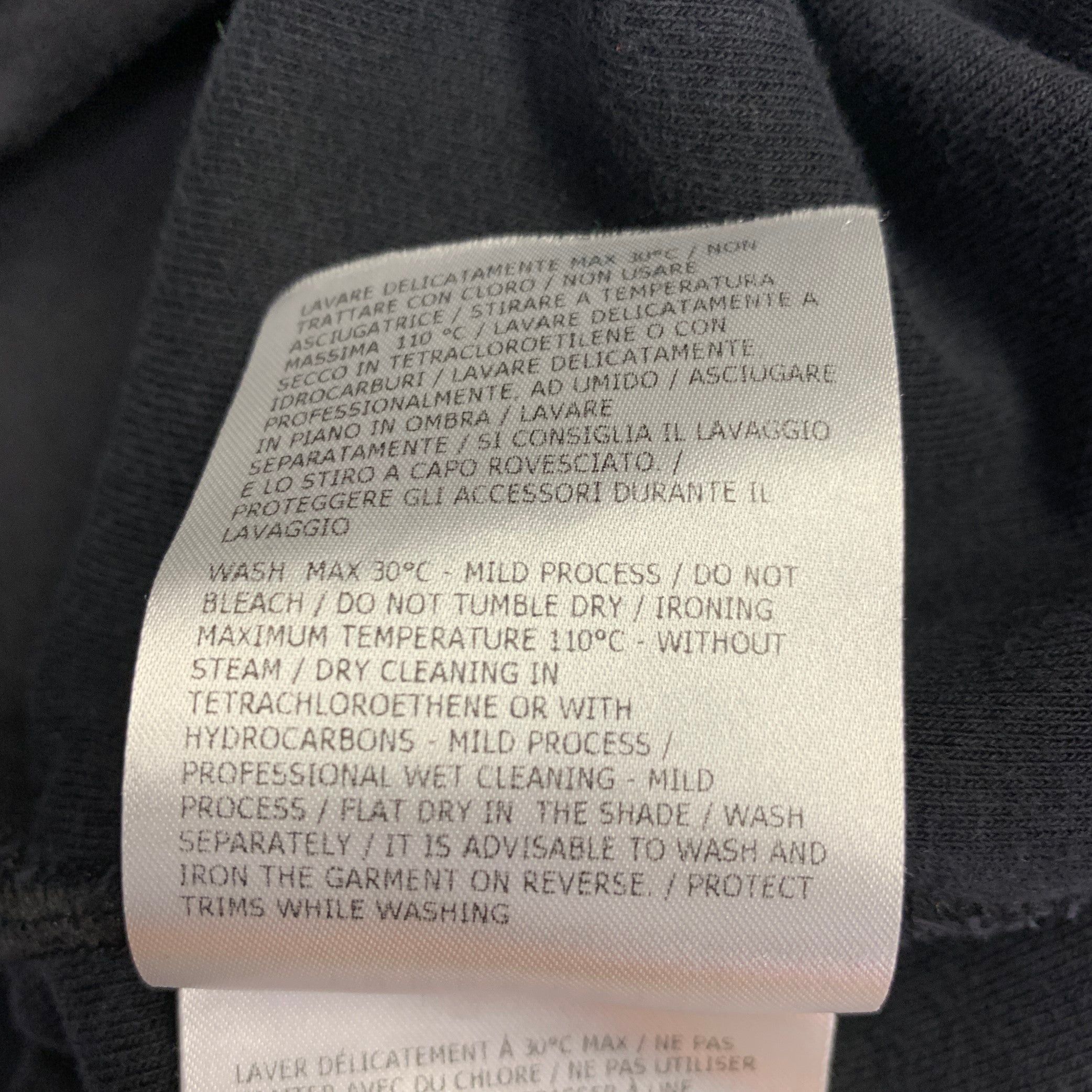 Moncler MONCER Black Terrycloth Cotton Drawstring Shorts Size US 34 / EU 50 - 8 Thumbnail