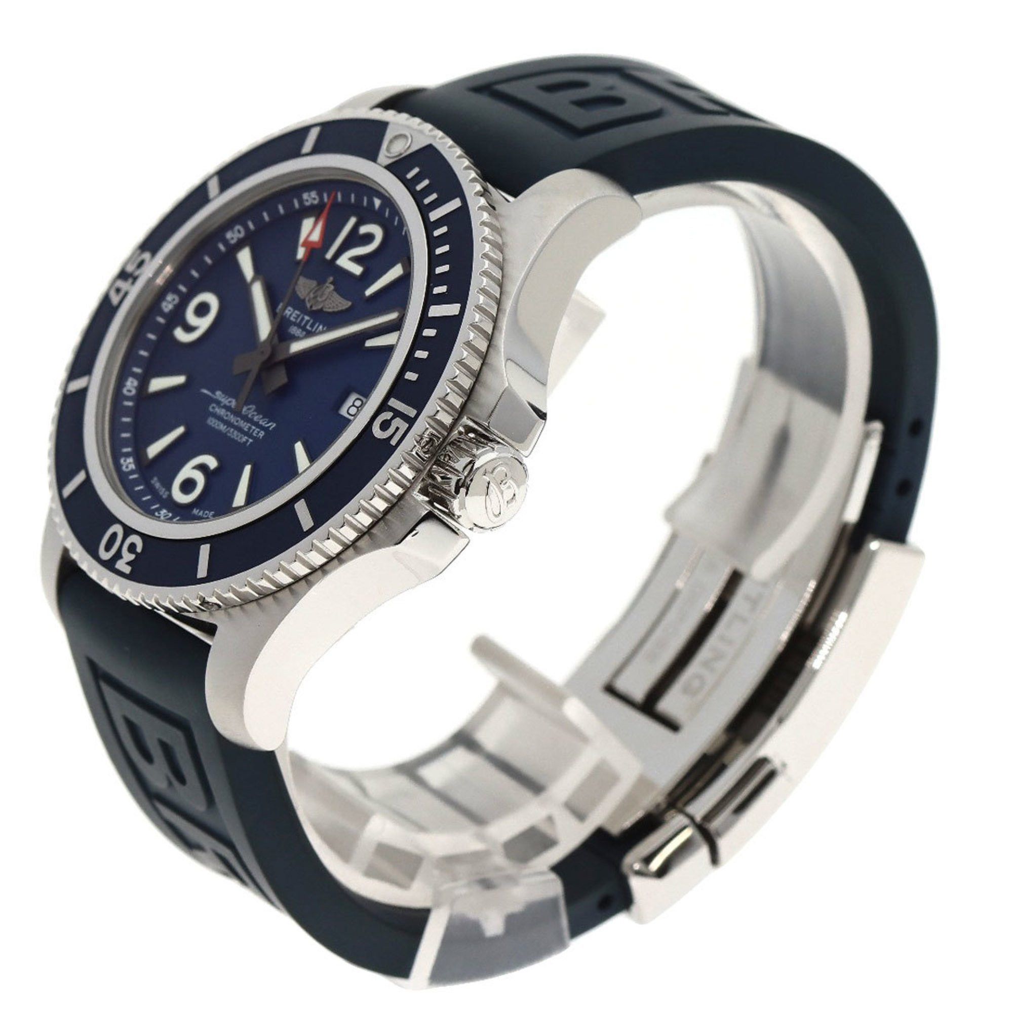 Breitling Breitling A17367 Superocean 44 Watch Stainless Steel Rubber Men's Size ONE SIZE - 2 Thumbnail
