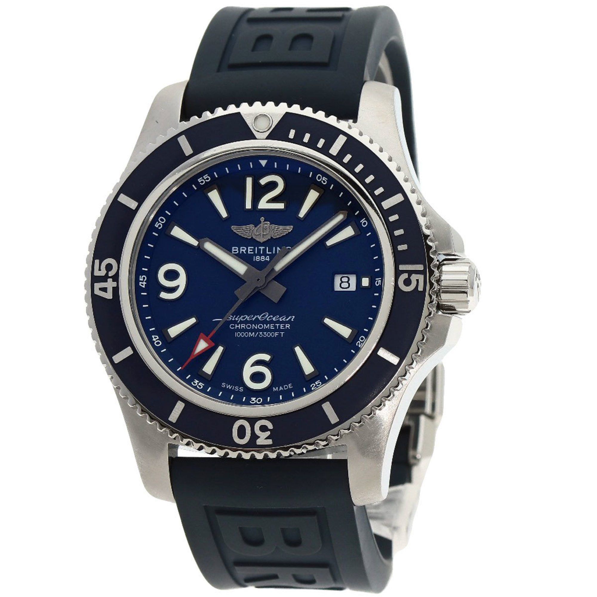 Breitling Breitling A17367 Superocean 44 Watch Stainless Steel Rubber Men's Size ONE SIZE - 11 Thumbnail