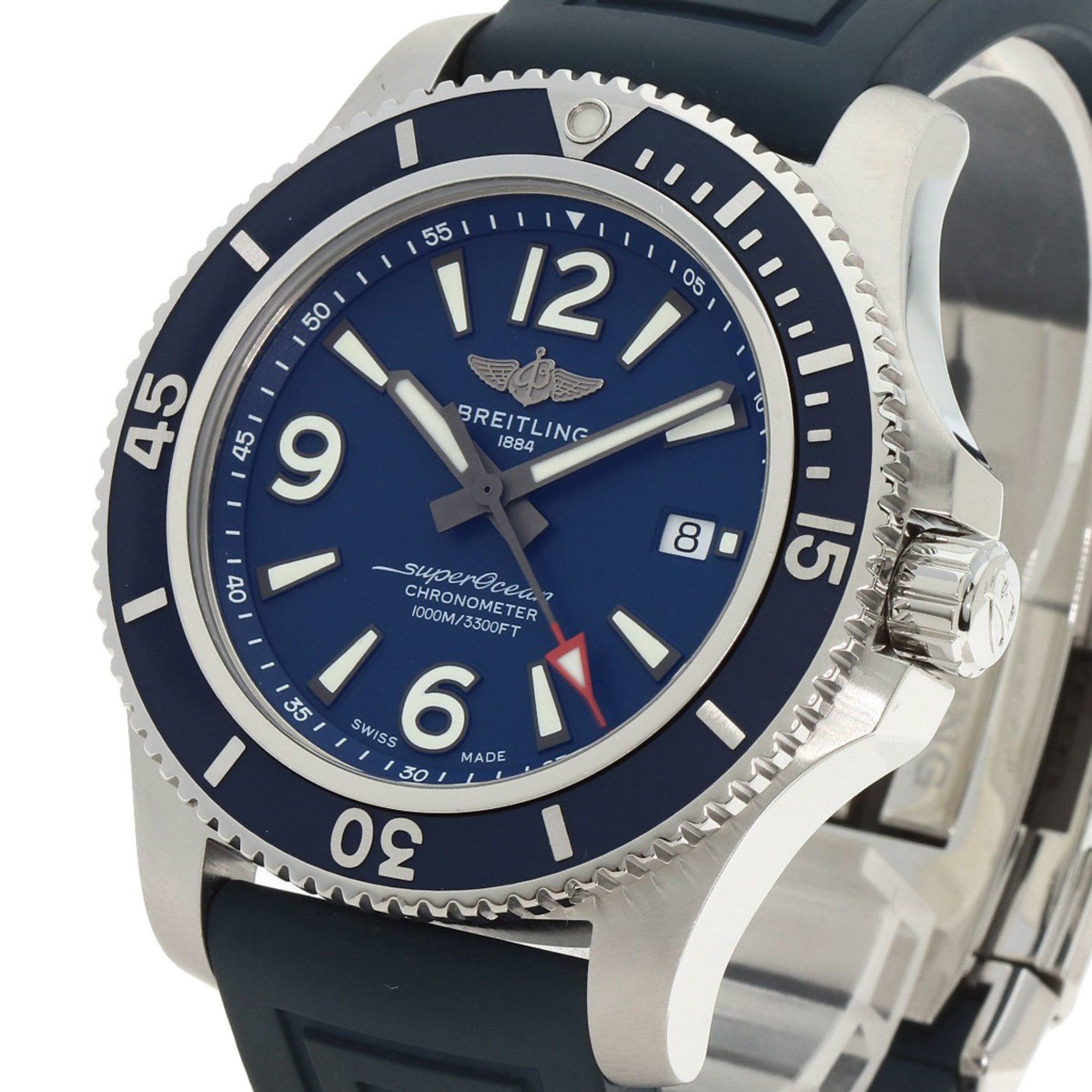 Breitling Breitling A17367 Superocean 44 Watch Stainless Steel Rubber Men's Size ONE SIZE - 3 Thumbnail