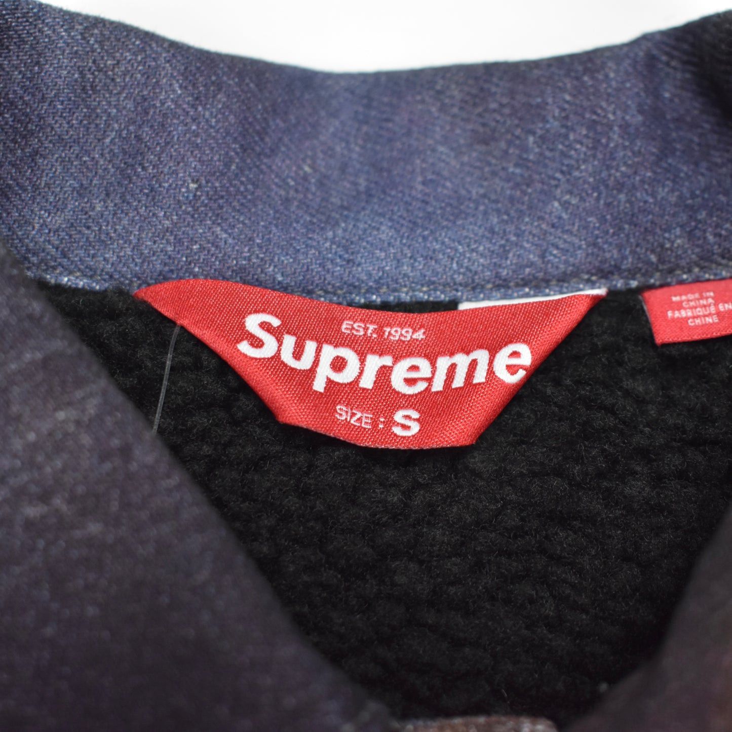 Supreme Supreme Frazetta Artwork Print Sherpa Denim Trucker Jacket Size US S / EU 44-46 / 1 - 4 Thumbnail