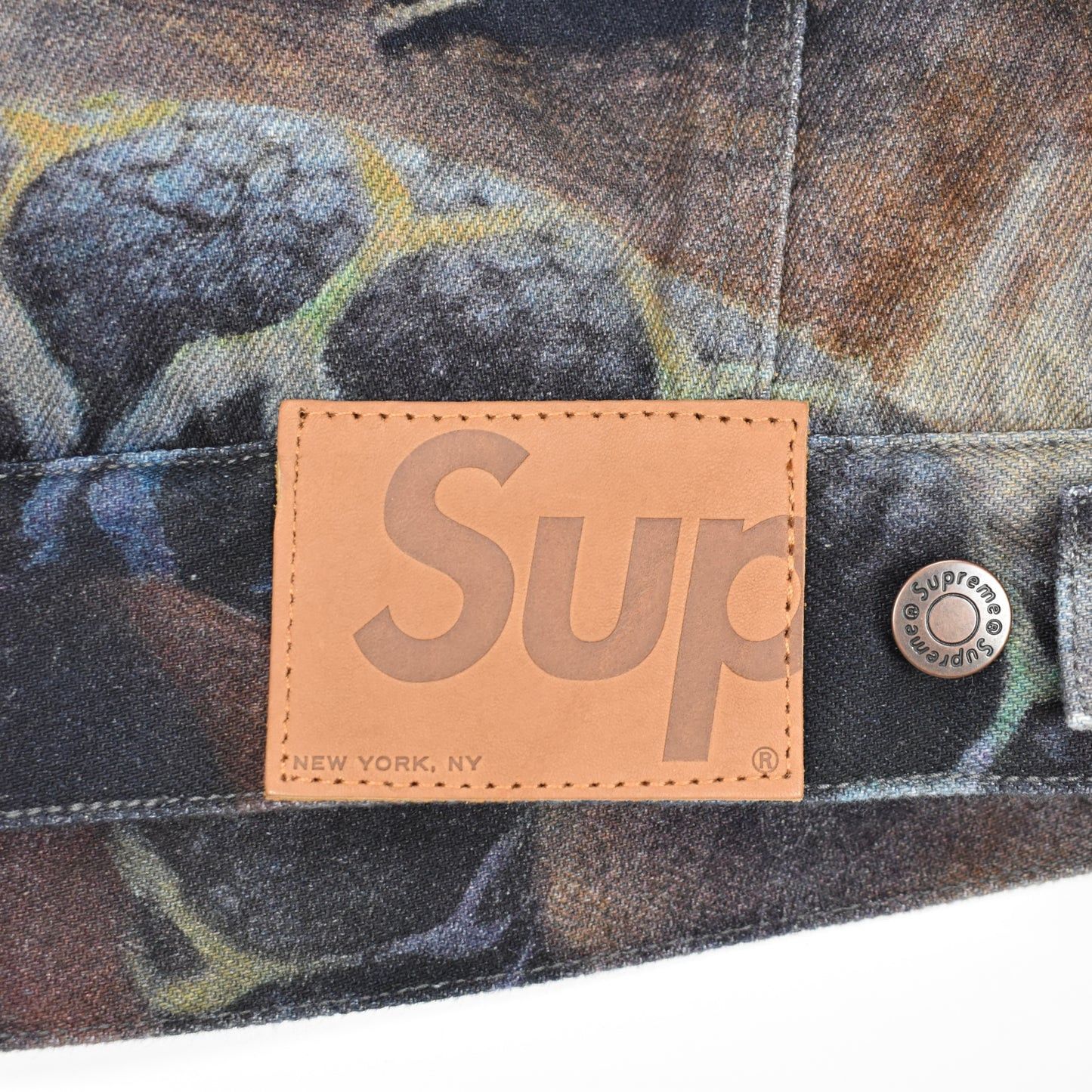 Supreme Supreme Frazetta Artwork Print Sherpa Denim Trucker Jacket Size US S / EU 44-46 / 1 - 7 Thumbnail