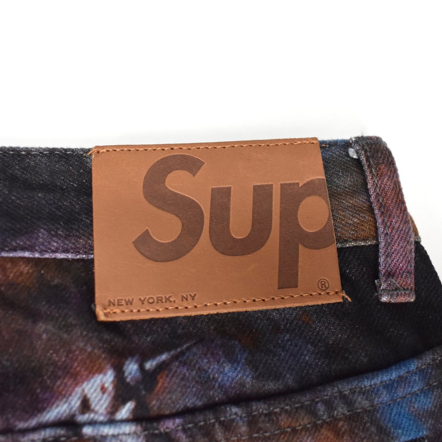 Supreme Supreme Frazetta Artwork Print Denim Loose Fit Jeans Size US 32 / EU 48 - 4 Thumbnail