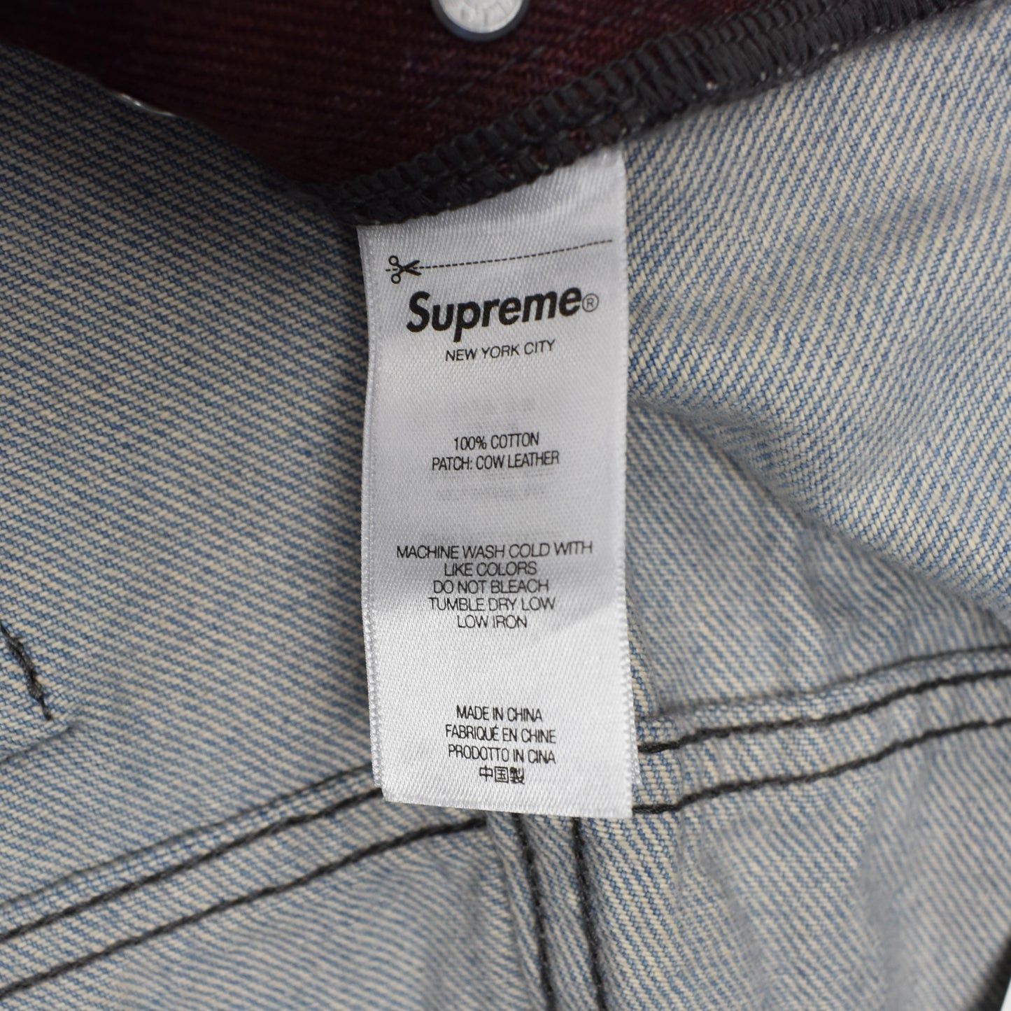 Supreme Supreme Frazetta Artwork Print Denim Loose Fit Jeans Size US 32 / EU 48 - 8 Thumbnail