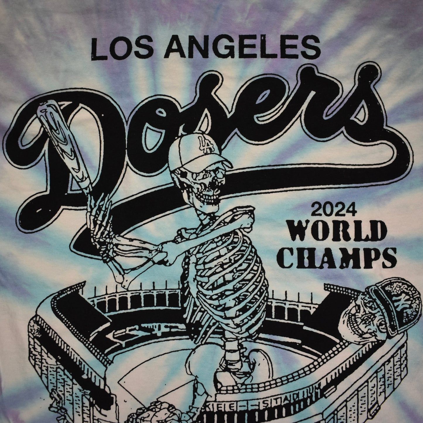 Online Ceramics Online Ceramics LA Dosers World Champs 2024 T-Shirt TieDye Size US XL / EU 56 / 4 - 2 Thumbnail