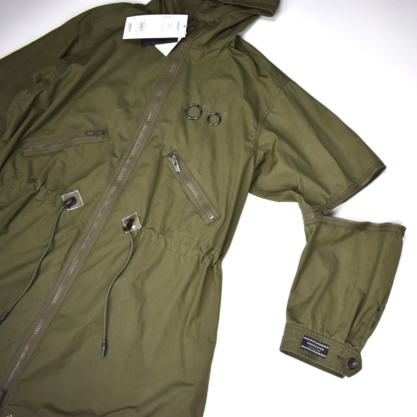 Undercover Undercover Full Zip Technical Parka Fishtail Olive Khaki Size US XL / EU 56 / 4 - 8 Thumbnail