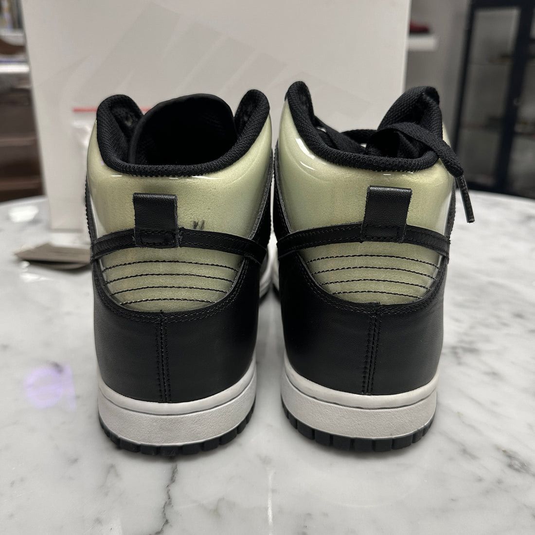 Comme des Garcons × Nike Comme des Garcons Nike Dunk Hi Retro CDG Clear 2017 Size US 8 / EU 41 - 8 Thumbnail