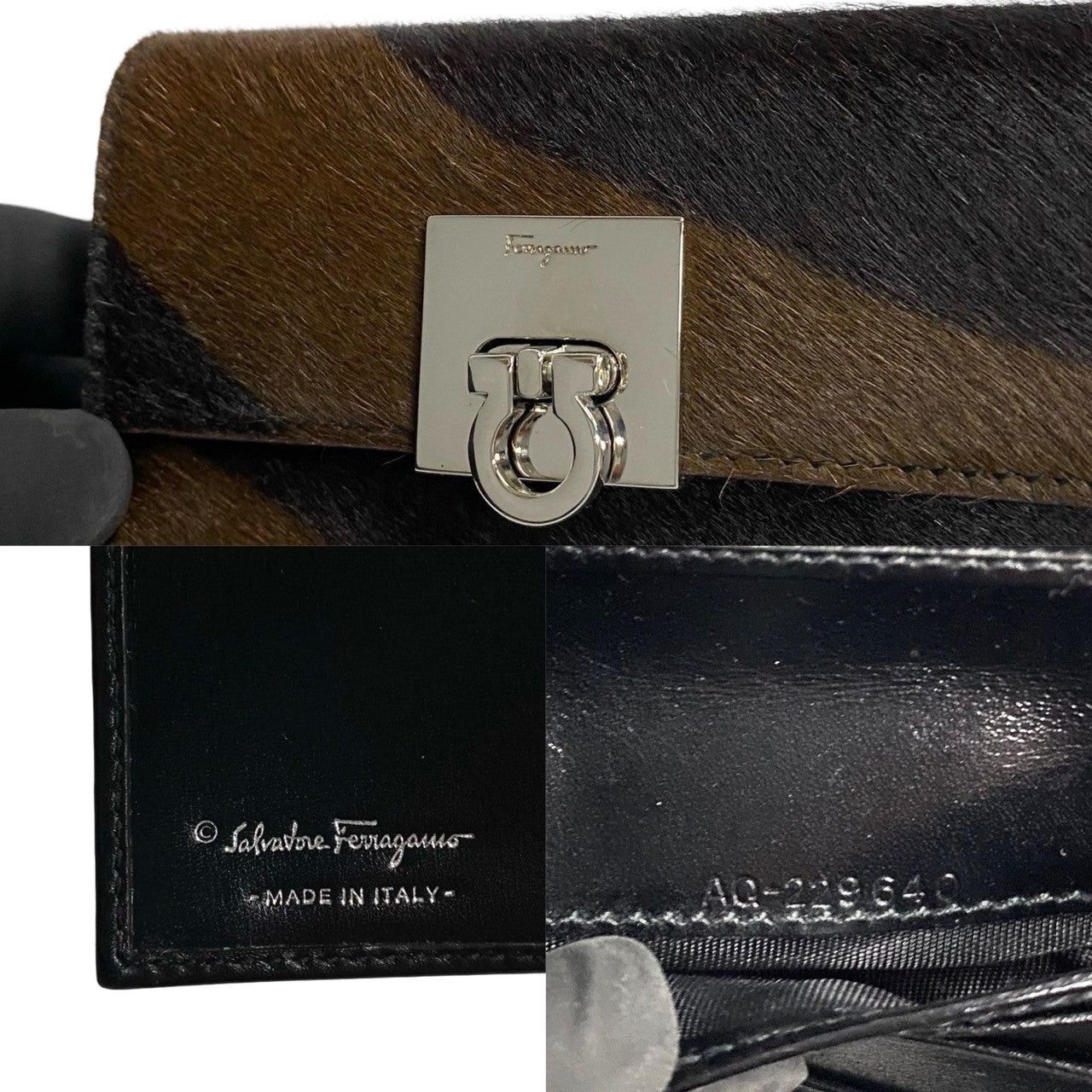 Salvatore Ferragamo Salvatore Ferragamo Wallets & Case Brown Leather Size ONE SIZE - 2 Thumbnail